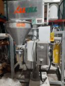 All-Fill Powder Filling Machine, Model: B-350 E, S/N 24544 with S/S Powder Hopper and S/S Operator