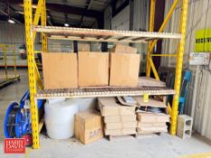 Assorted Packing Material and Weather Stripping with Pallet Rack