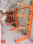 (5) Sections: Cantilever Storage Rack Storage Rack: 94