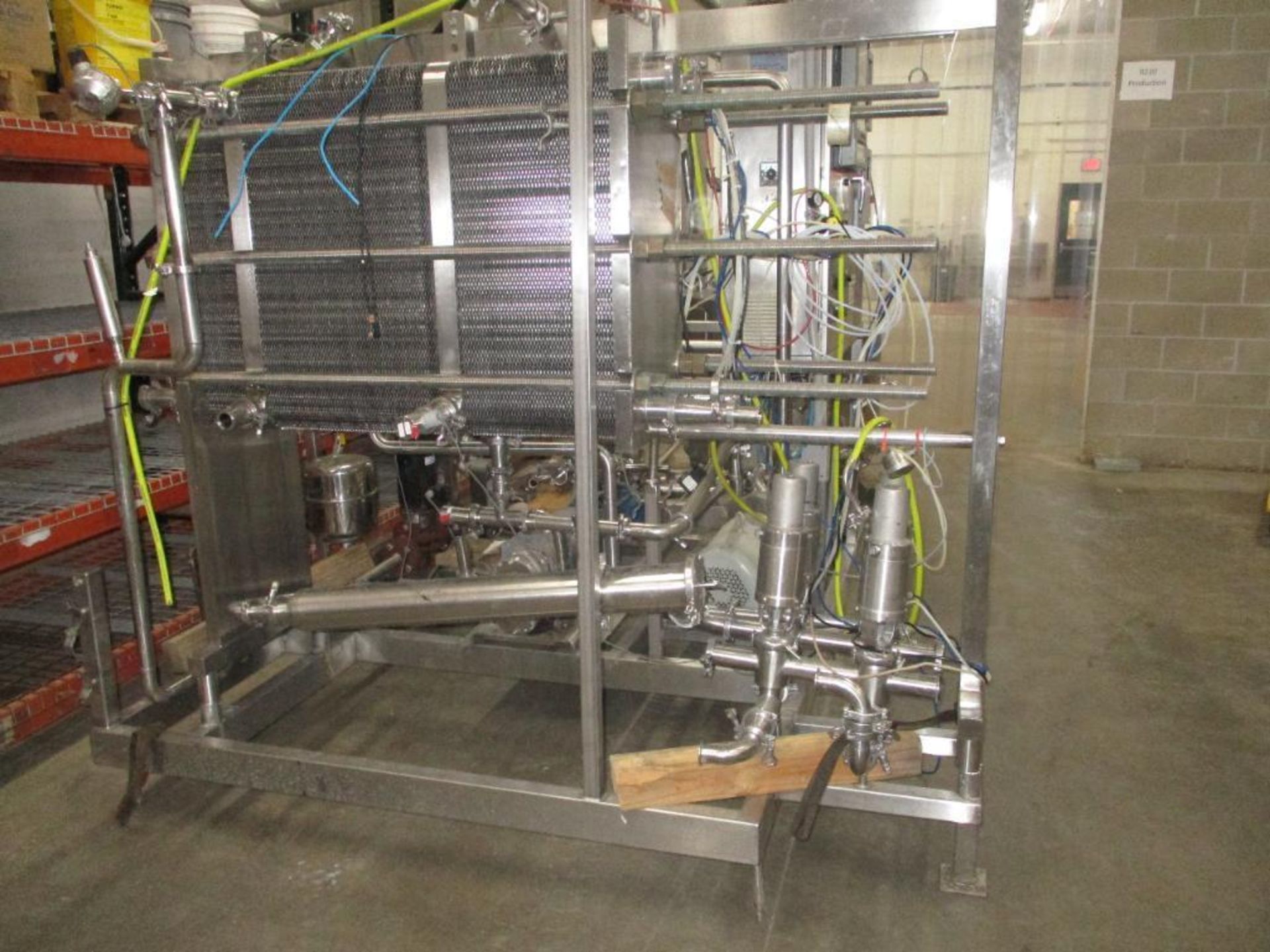 Skid Mount HTST Pasteurizer, Including: AGC, Model: PRO2-SH, 3-Section ...