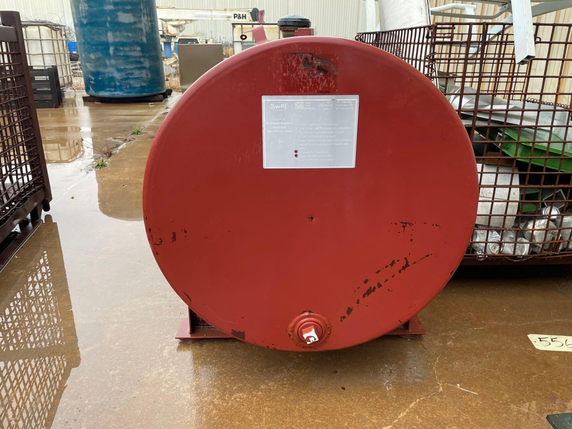 180 Gallon Lancaster Tank, 32” Dia X 64” Length Date MFG 09/10 - Image 4 of 5