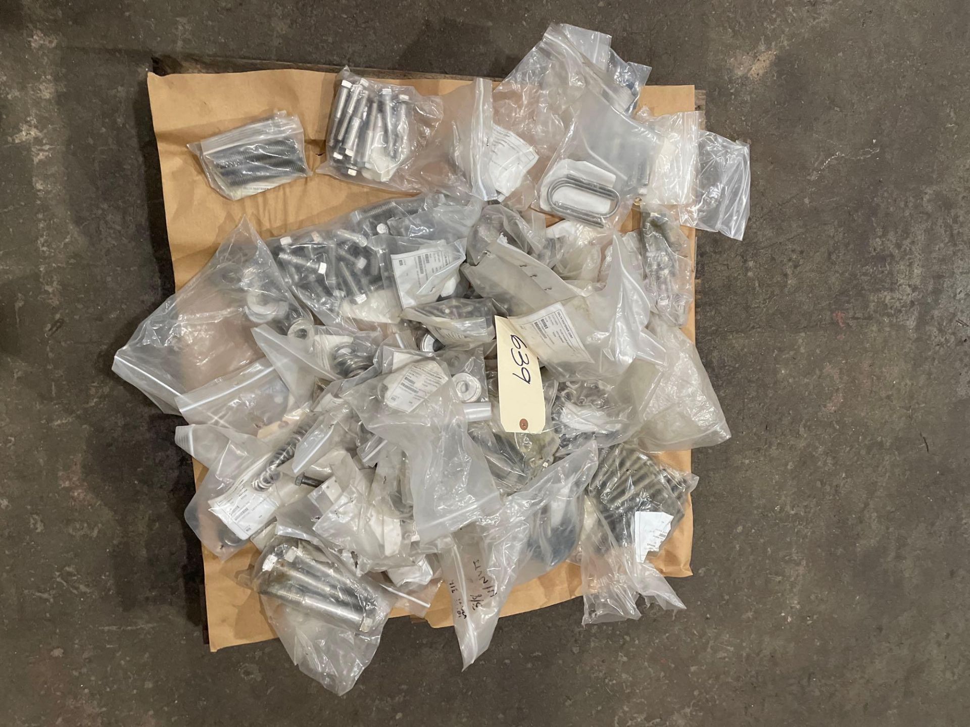 Lot: Assorted Stainless Nuts, Bolts and Washers. See Photo