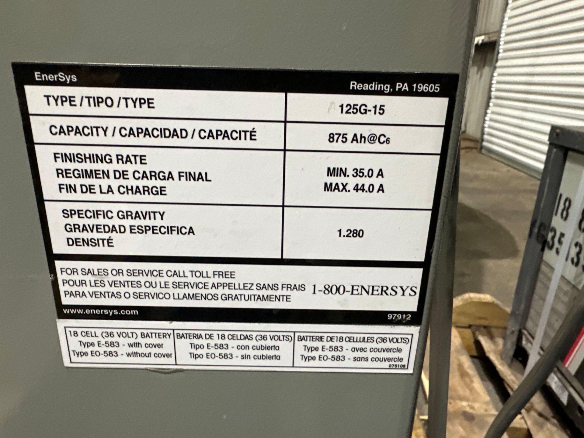 Crown Electric Standup Lift Model: RC3020-30, , Battery Type: EO, With The General Battery Charger. - Image 15 of 24