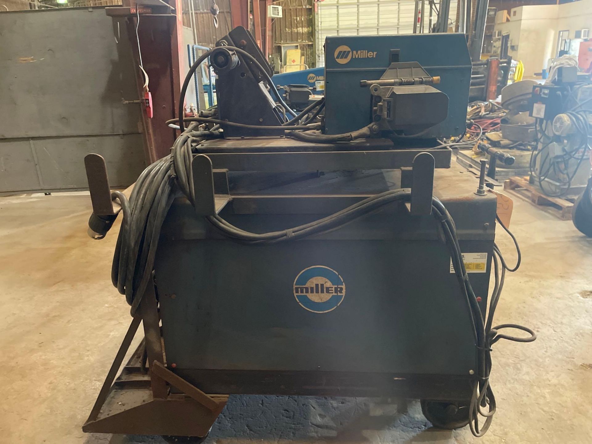 Miller Delta Weld 650 Welding Power Source, with Miller D-60 Wire Feeder - Image 6 of 7