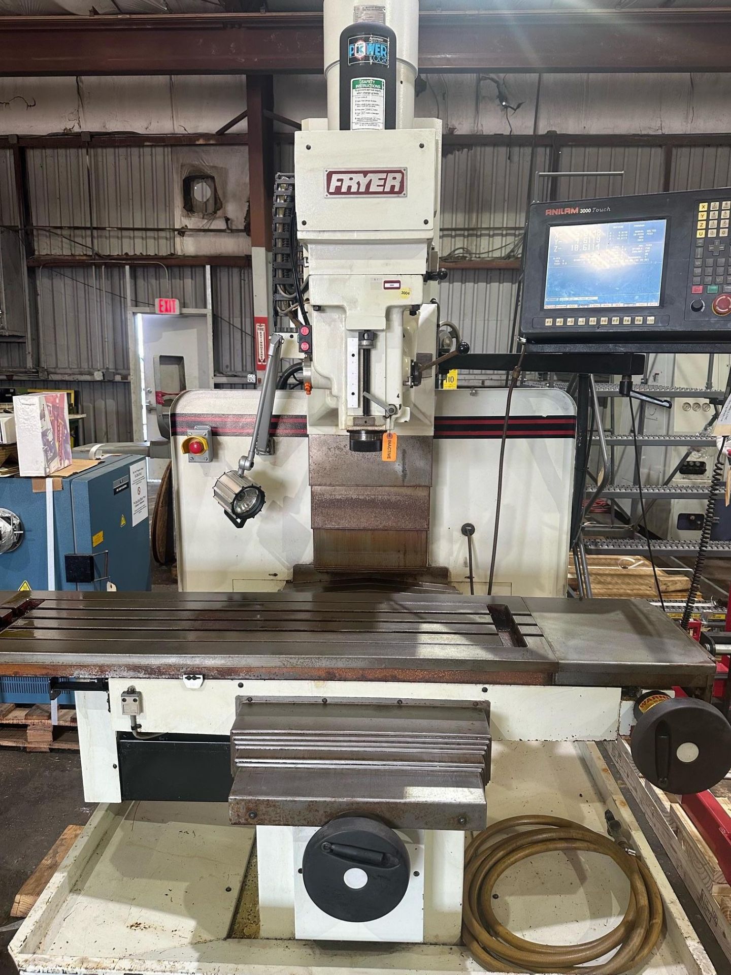 Fryer MB11 CNC Vertical Milling Machine, S/N 11117