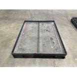 (One) Furnace Inconel Pan; Dimensions 50”L x 48” W X 7” H with fork access. See Photo