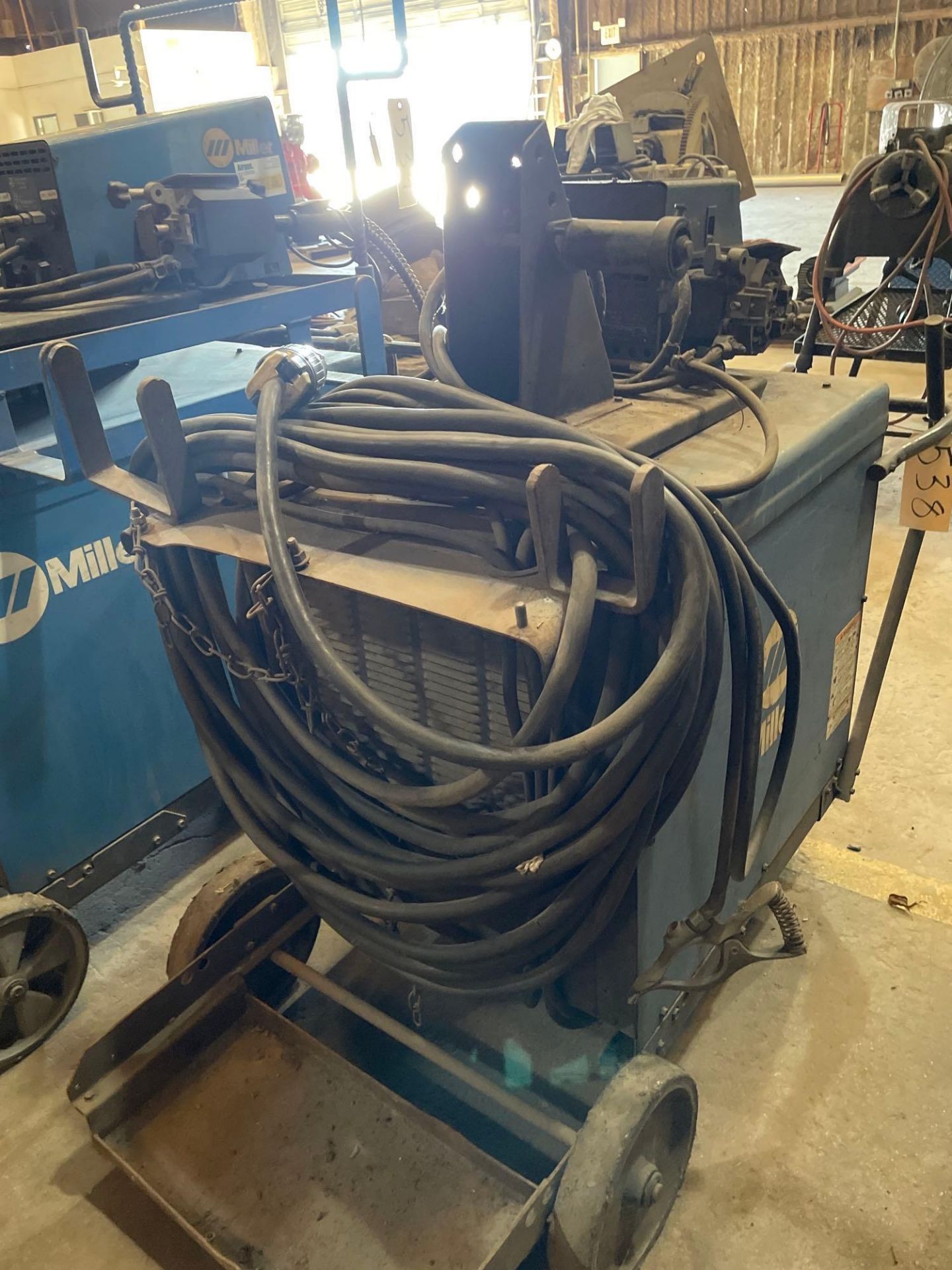 Miller CP-302 Welding Power Source on Casters with Miller S-60 Wire Feeder. - Image 6 of 6