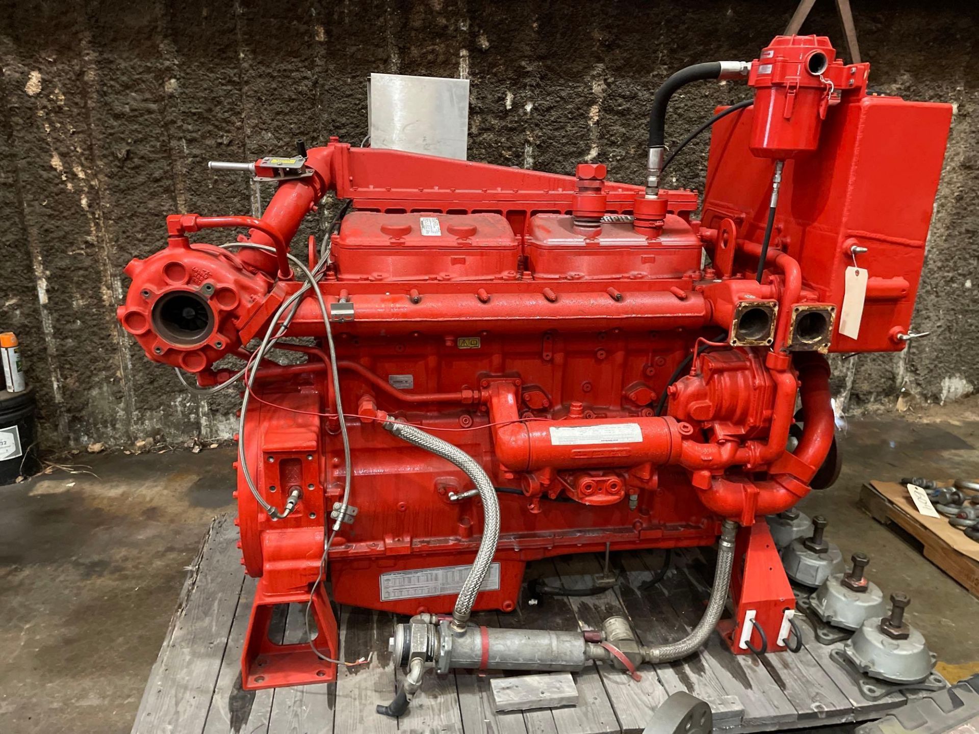 Heavy Duty Fire Pump Model 3406BDITA, Caterpillar Engine Model 3406C 420 HP - Image 2 of 7