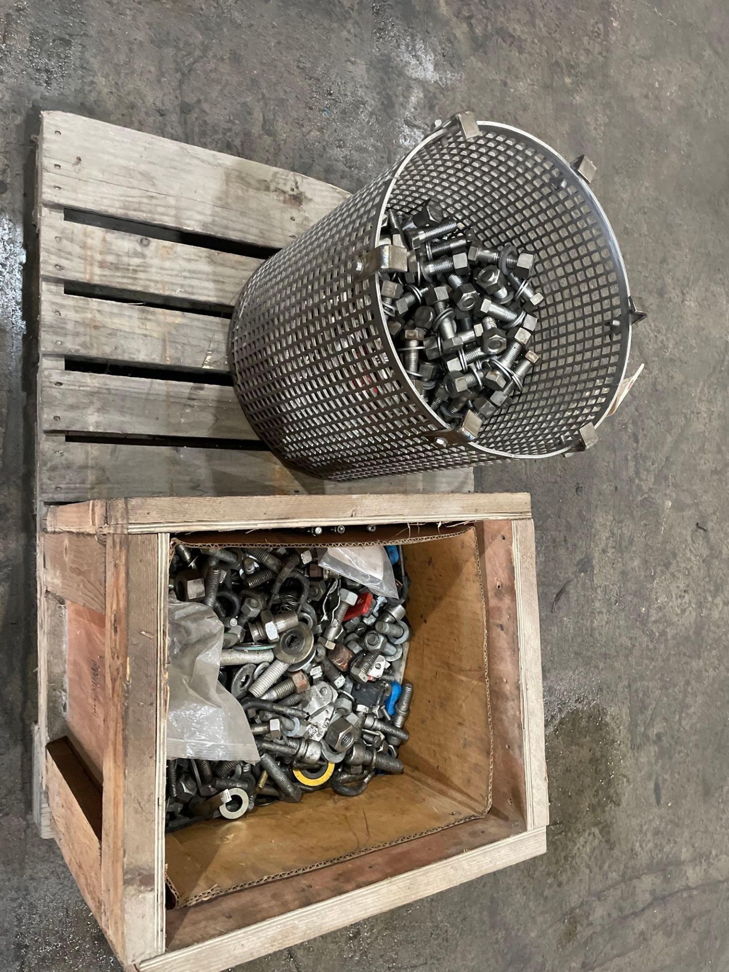 Lot: Steel Nuts and Bolts - See Photo