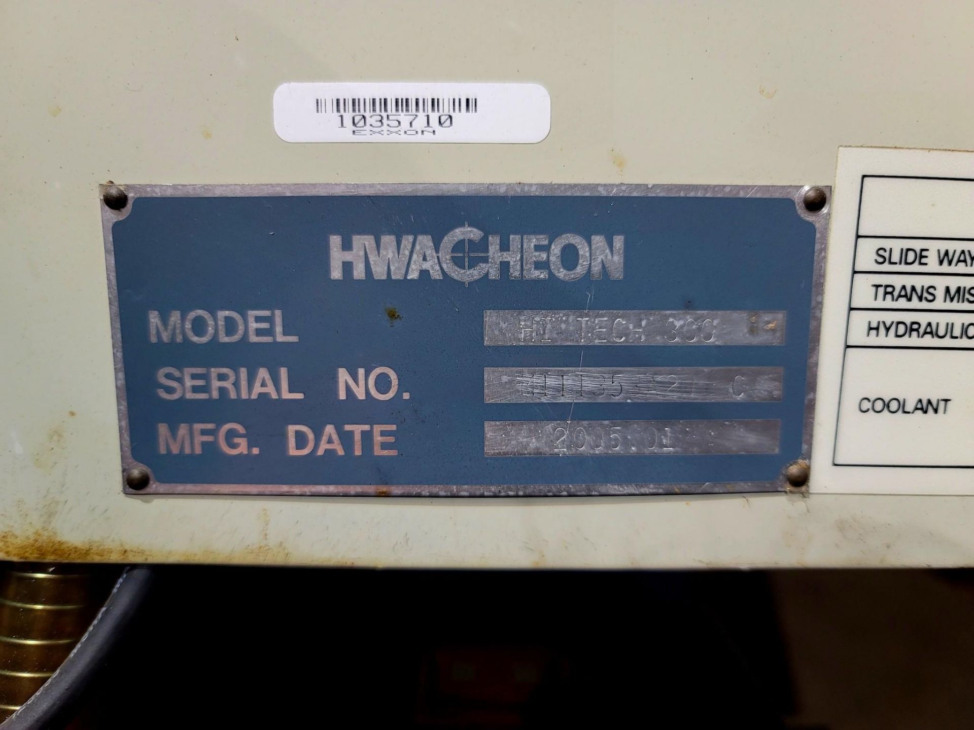 Hwacheon Hi-Tech 300 CNC Lathe - Image 17 of 36
