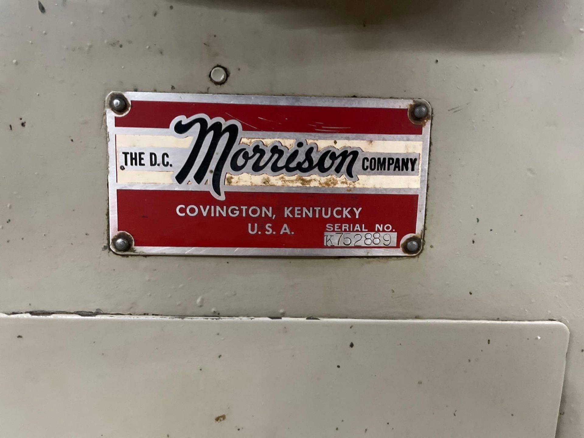 Morrison Keyseater S/N K752880 - Image 9 of 9