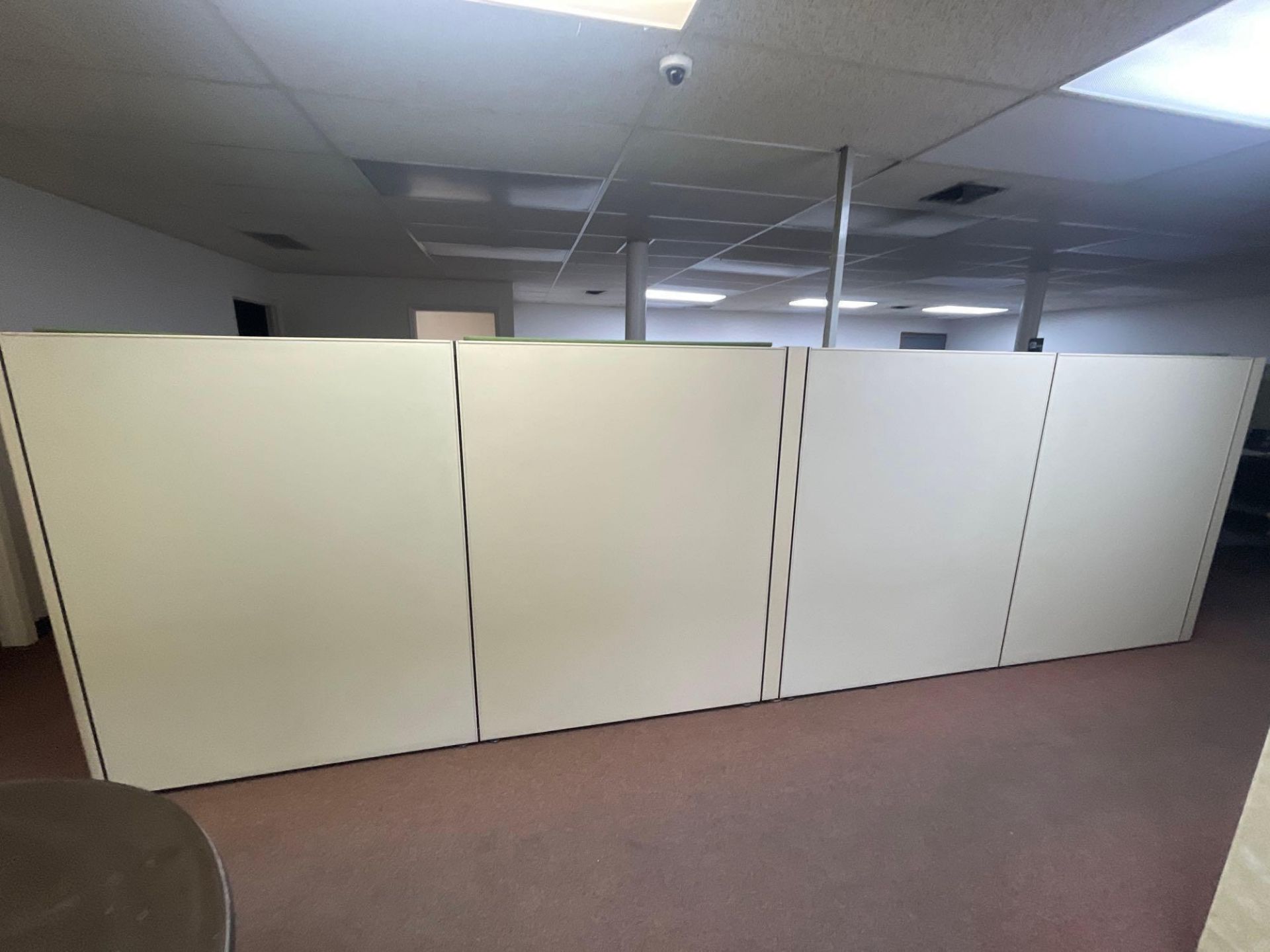 Lot of Assorted Size Office Partitions ( Office Furniture and equipment not included)