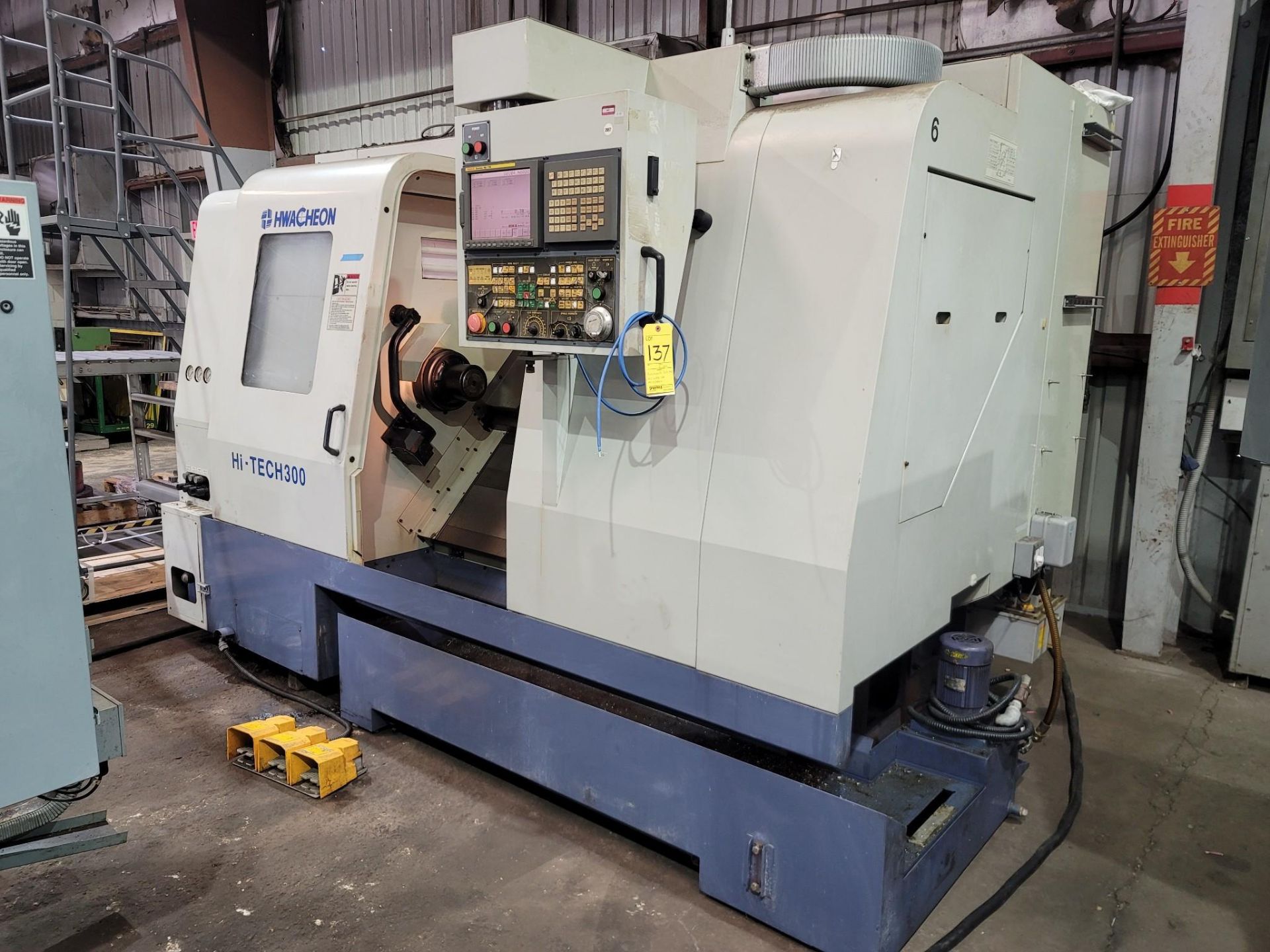 Hwacheon Hi-Tech 300 CNC Lathe - Image 11 of 36