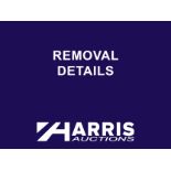 ALL ITEMS MUST BE REMOVED NO LATER THAN WEDNESDAY, FEBRUARY 28. REMOVALS BY APPOINTMENT ONLY.