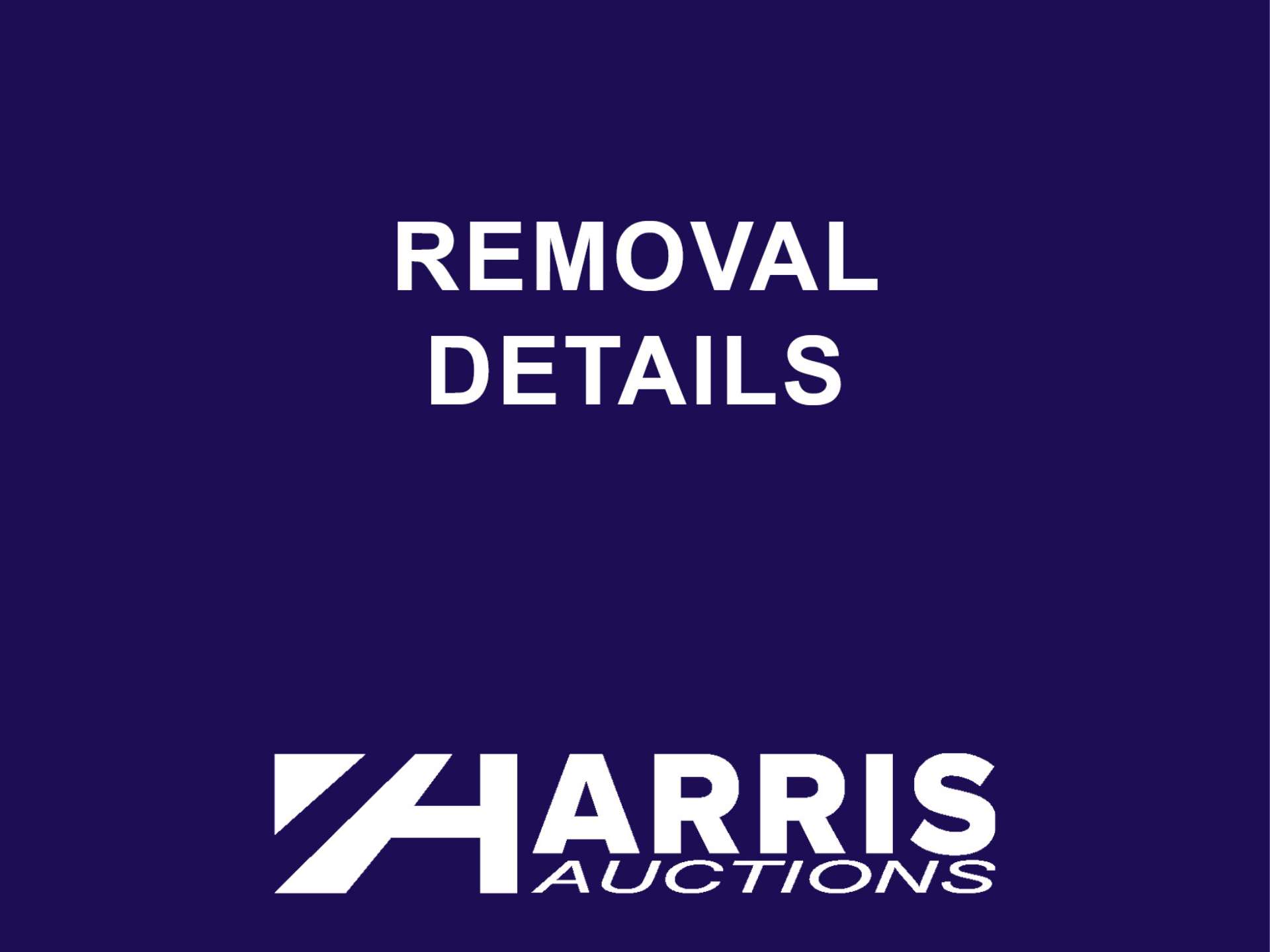 ALL ITEMS MUST BE REMOVED NO LATER THAN WEDNESDAY, FEBRUARY 28. REMOVALS BY APPOINTMENT ONLY.