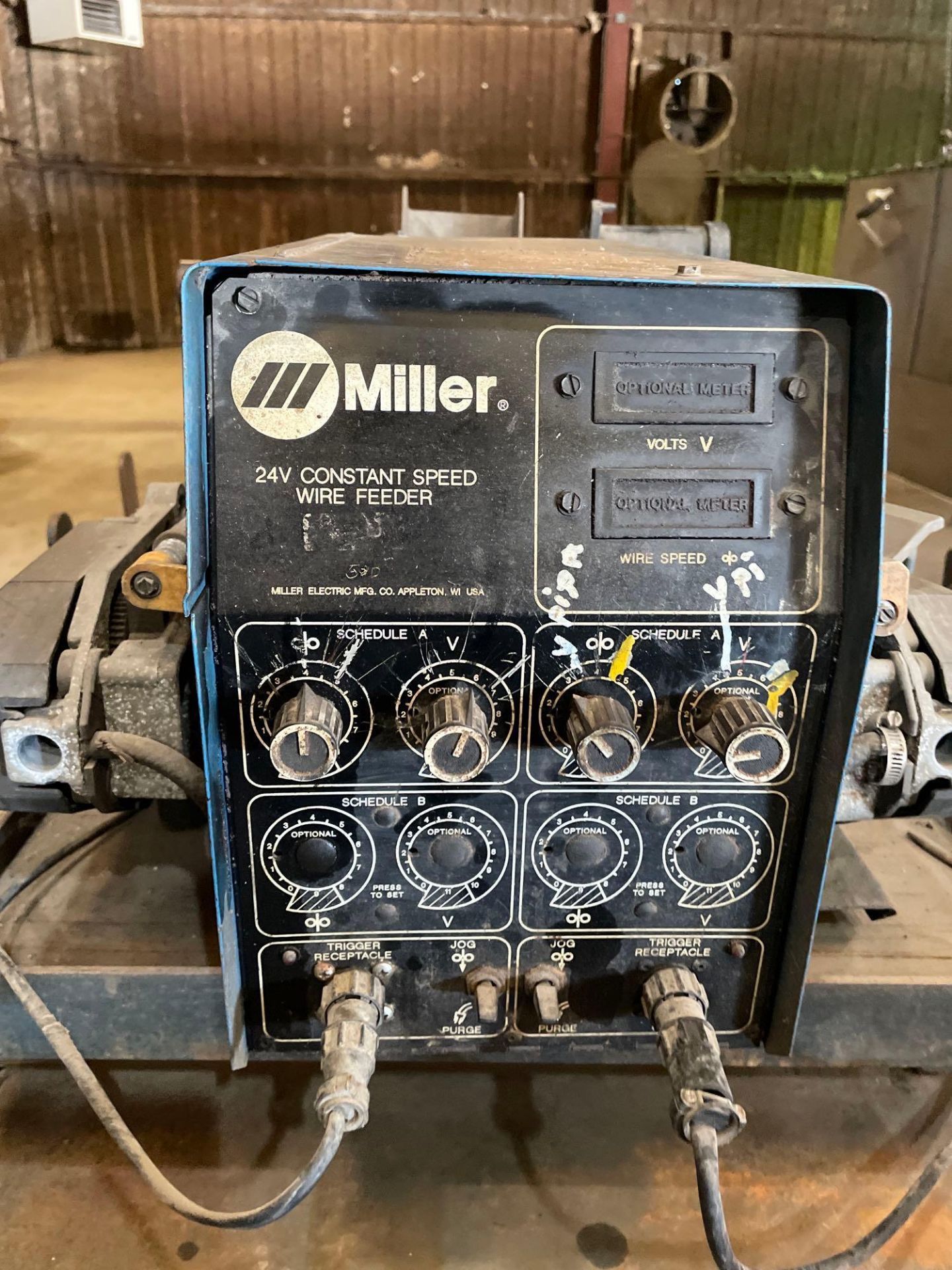 Miller Delta Weld 650 Welding Power Source, with Miller D-60 Wire Feeder - Image 5 of 7