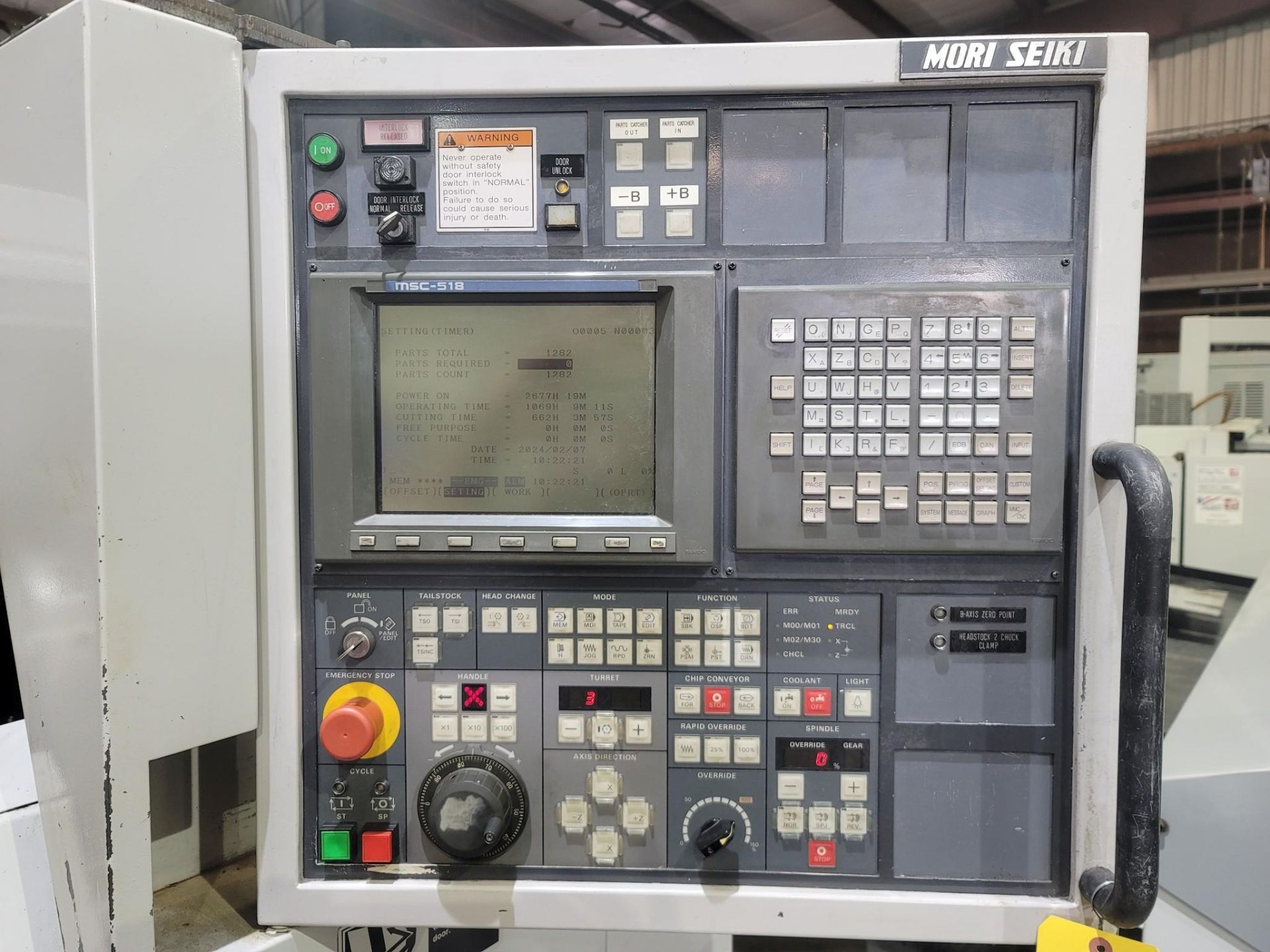Mori Seiki SL-150S CNC Turning Center with Sub Spindle - Image 3 of 24