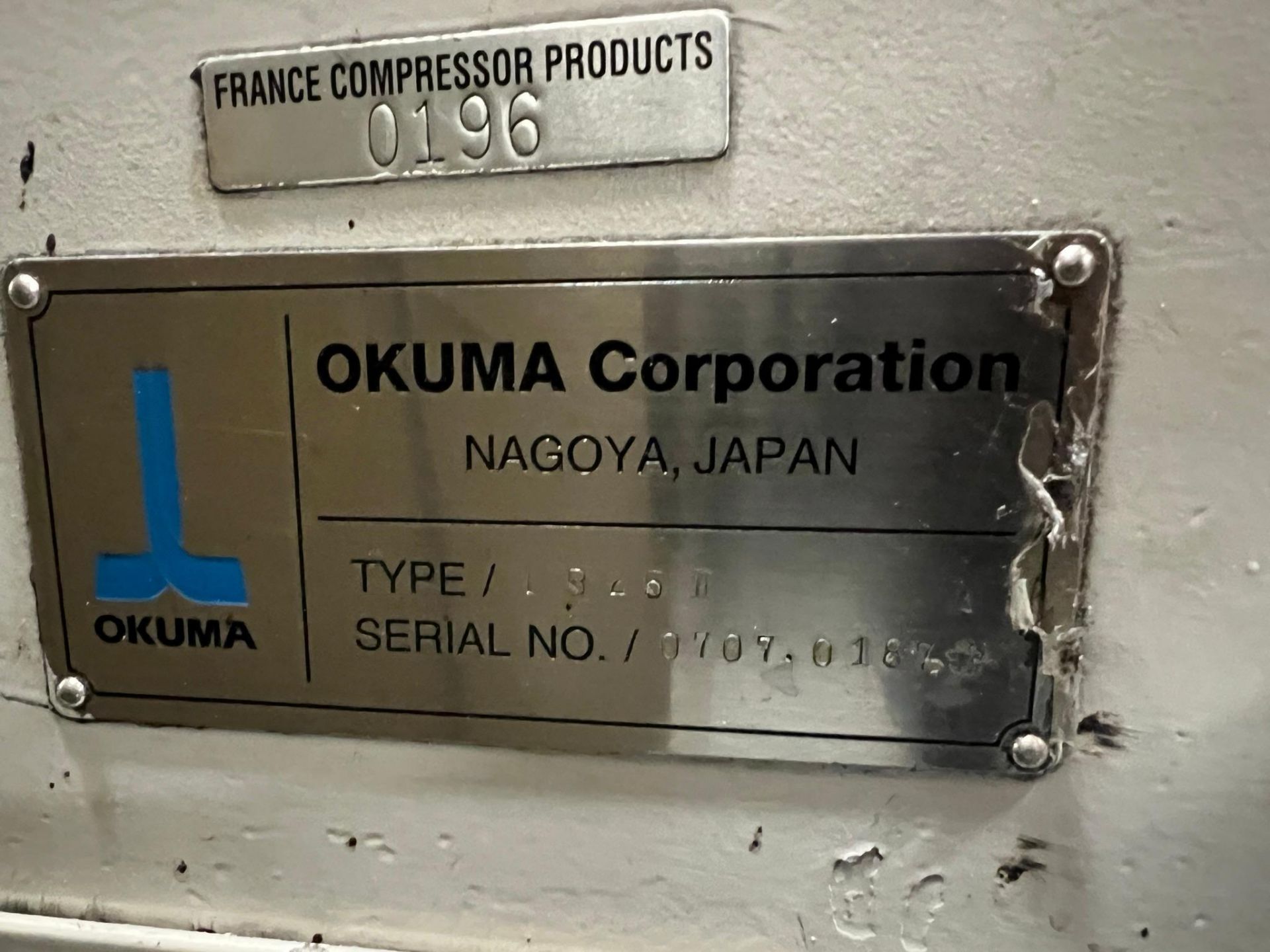 OKUMA LB2511 CNC Lathe - Image 8 of 9