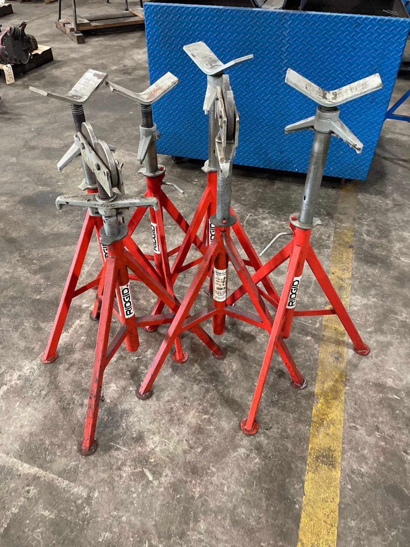 Pipe Tree Stand Lot of 6 Rigid Pipe Stands. See Photo. Location 2: 6305 Cunningham Rd ...