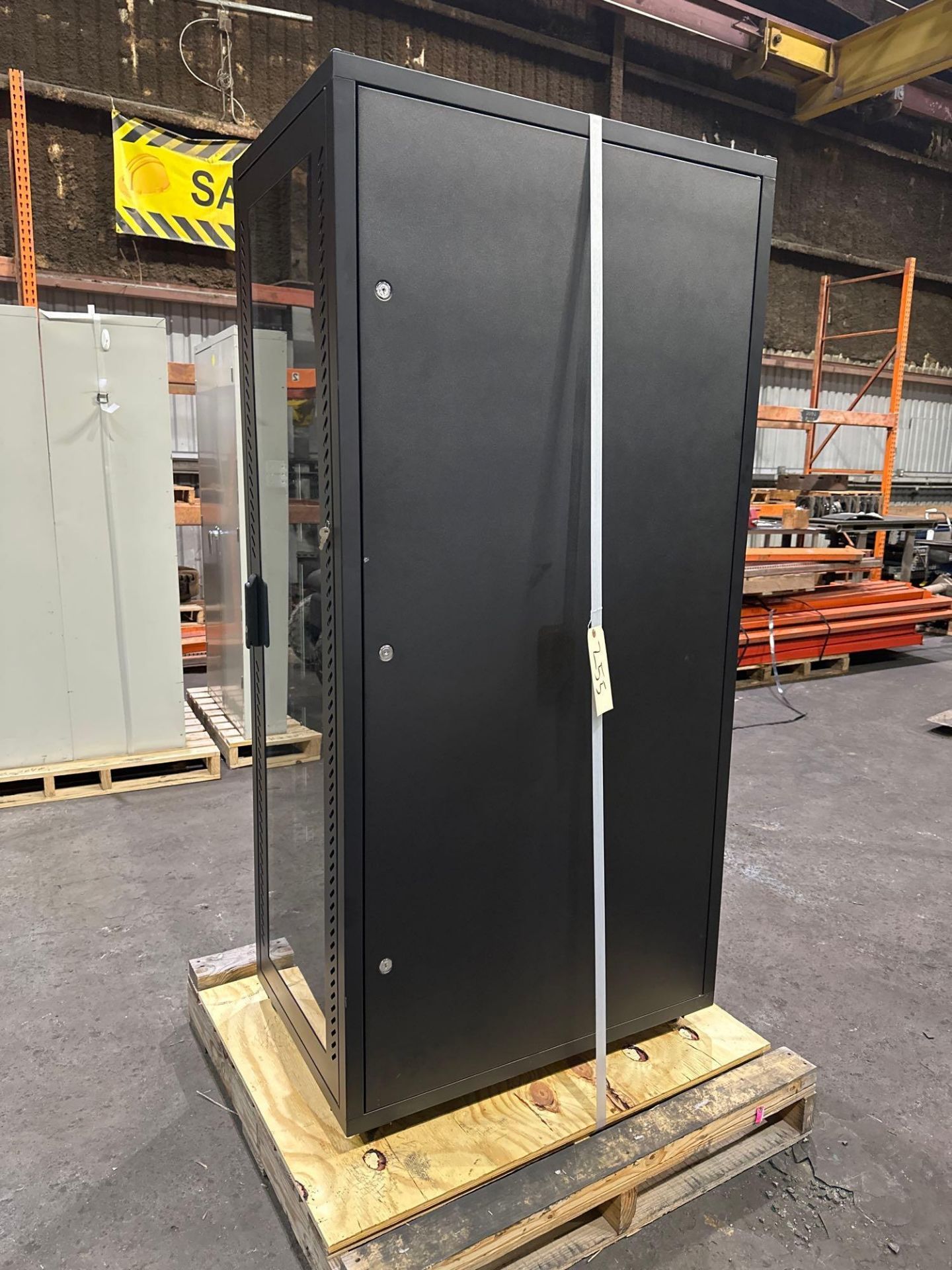 Server Electrical Cabinet on casters 23 1/2”L x 35 1/2”W x 73 1/2”H. See photo. - Image 2 of 14