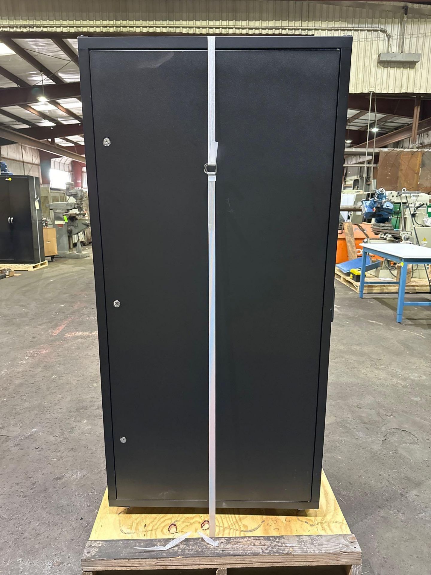 Server Electrical Cabinet on casters 23 1/2”L x 35 1/2”W x 73 1/2”H. See photo. - Image 6 of 14