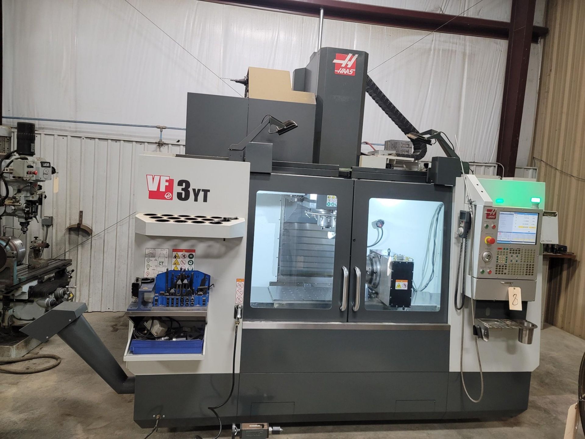 2019, Haas VF 3YT/ 50 Vertical Machining Center, VMC, S/N 1167708 - Image 9 of 42