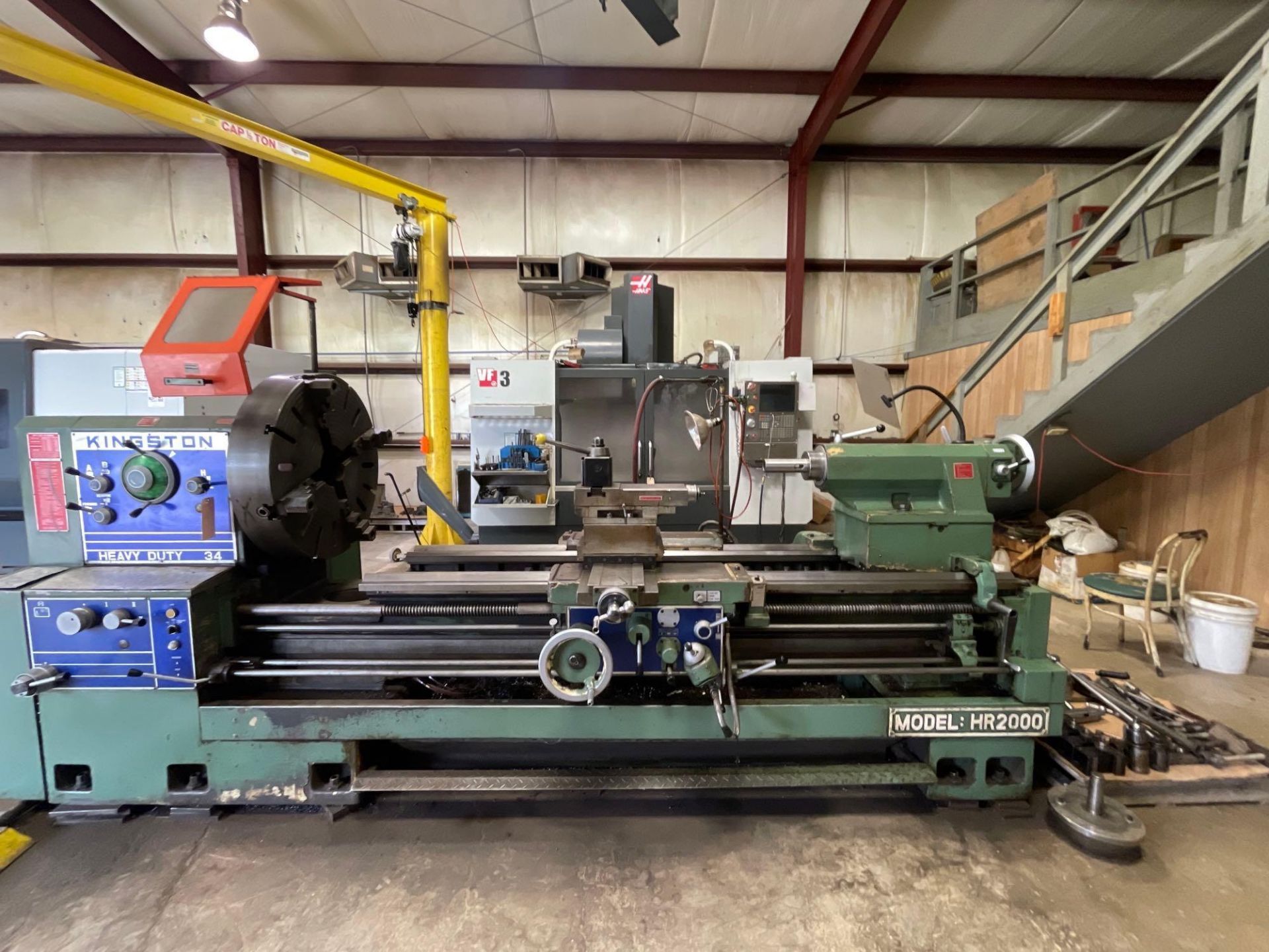 2011, Kingston Heavy Duty 34 Lathe Model HR2000 - Image 6 of 44