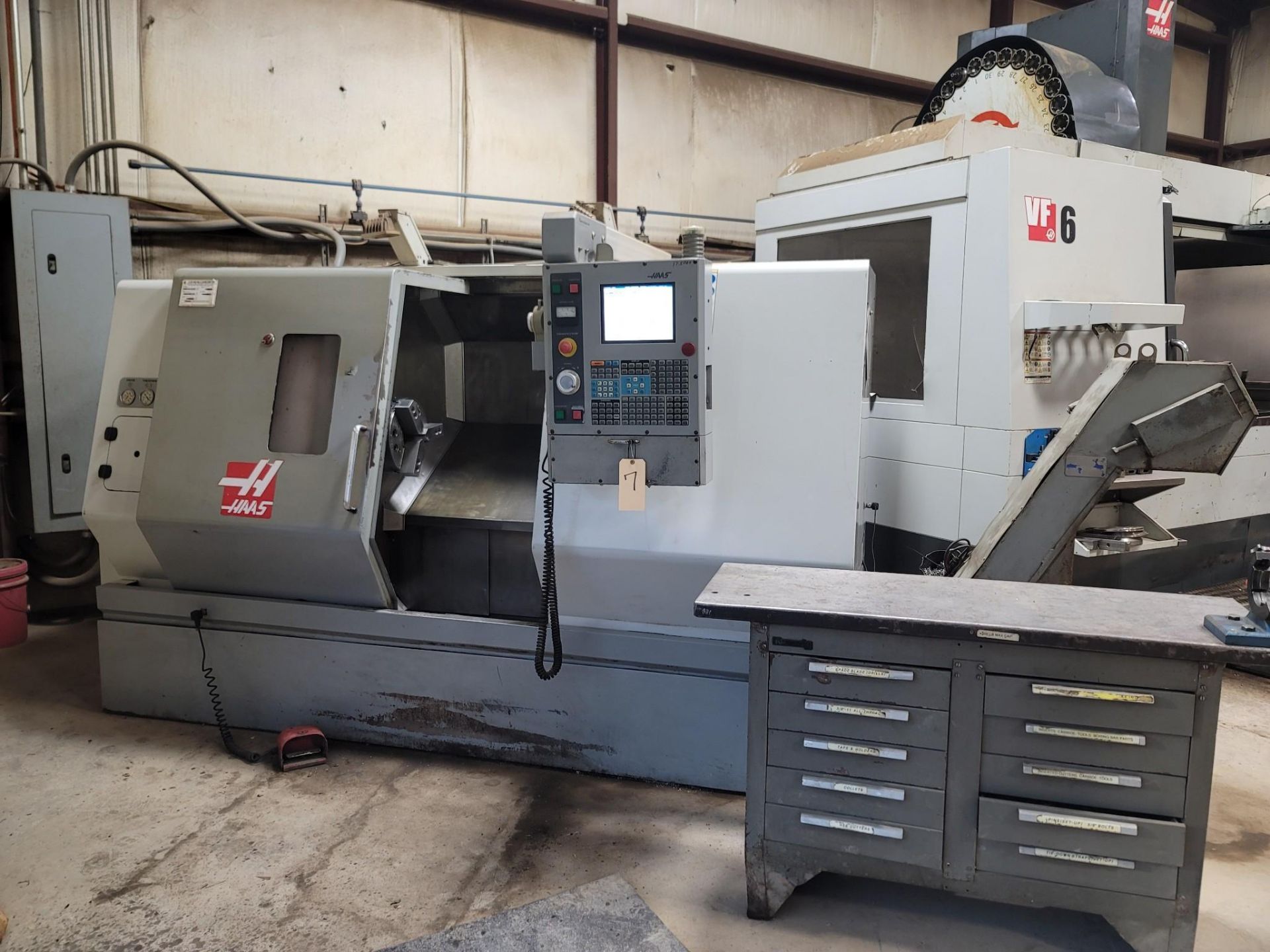 Haas SL30T CNC Lathe - Image 3 of 31