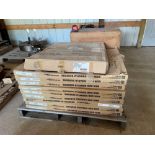 Lot of: 9 BEM-600 Buffalo Screens, 1 Justrite safety drum cover, 1 Trion Fume Extractor Filter