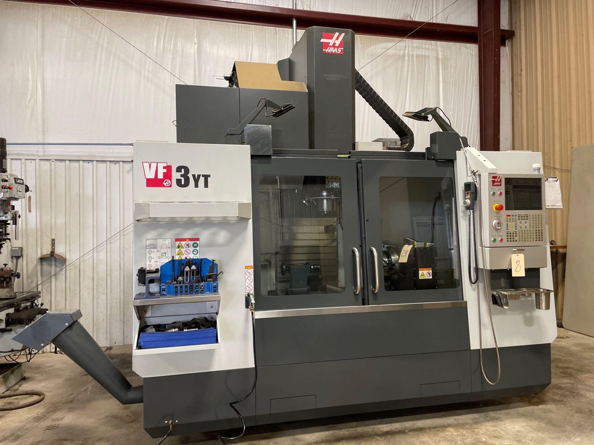 2019, Haas VF 3YT/ 50 Vertical Machining Center, VMC, S/N 1167708 - Image 6 of 42
