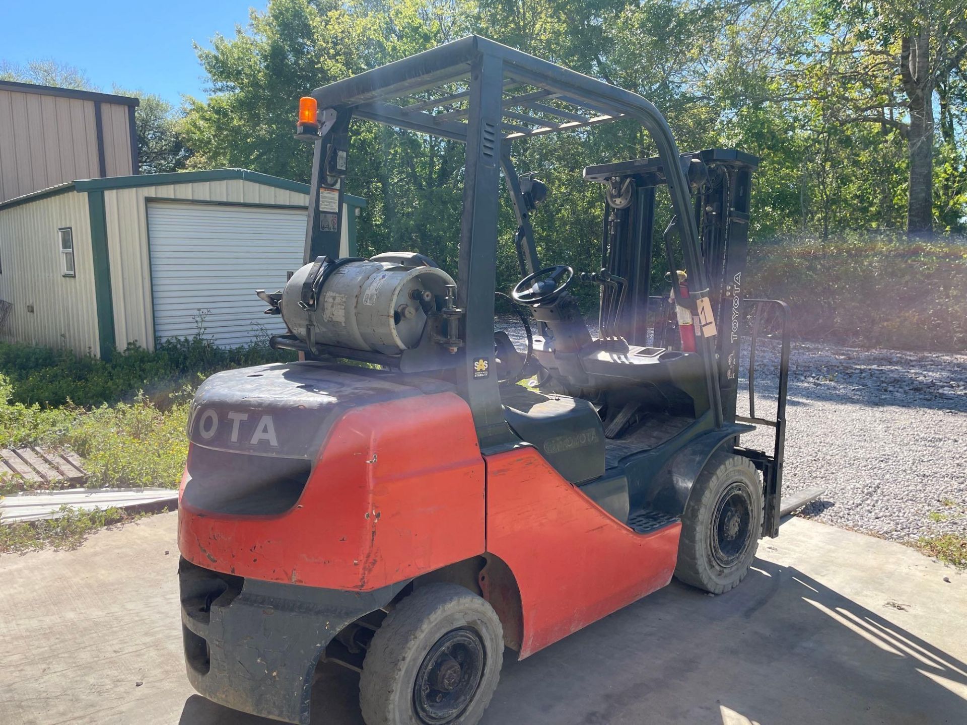 5,000 Lb Toyota Forklift Model 8FGU25, S/N 53009 - Image 3 of 10