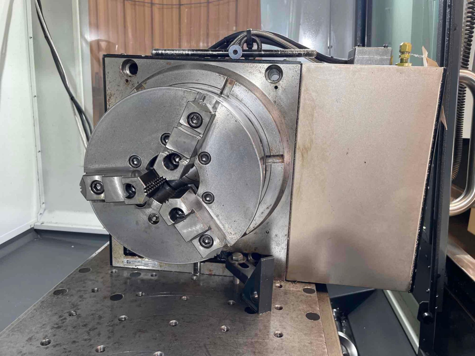 Haas 4th Axis with 10” LMC 3 Jaw Chuck for Haas - Image 5 of 6