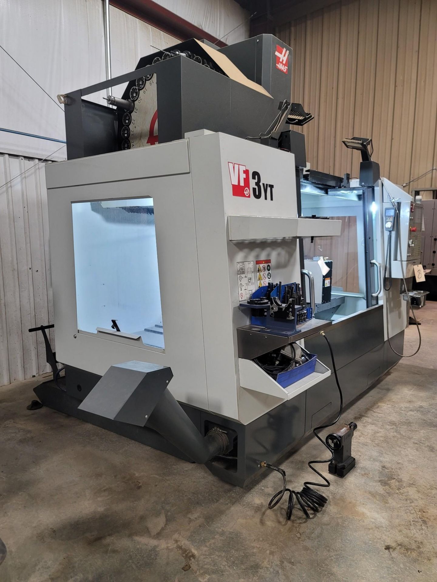 2019, Haas VF 3YT/ 50 Vertical Machining Center, VMC, S/N 1167708 - Image 2 of 42