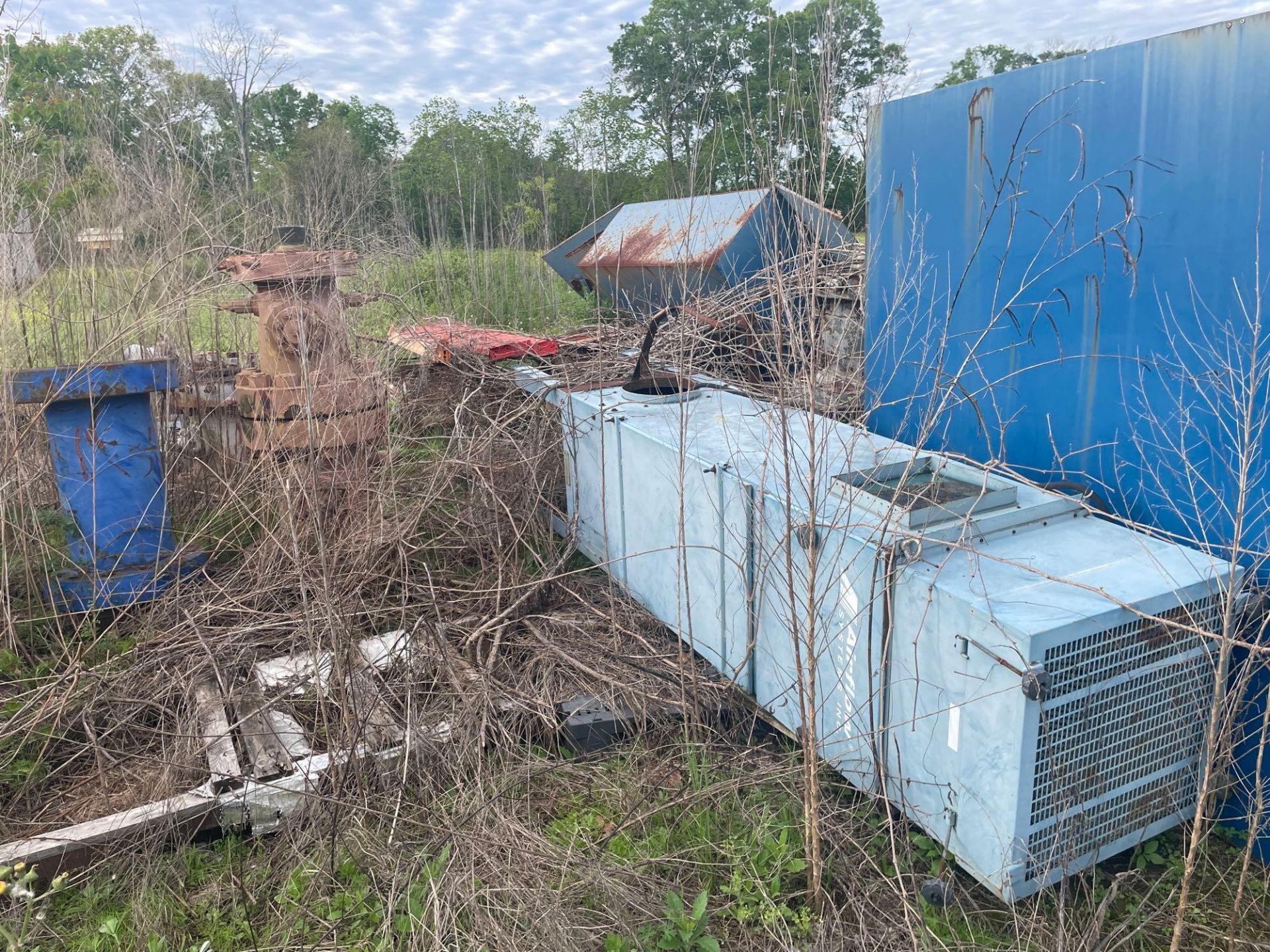 Lot of Assorted Equipment: 3 Heavy Duty Double Door Cabinet, Wellheads, Metal Bases, Airflow Systems - Image 11 of 11