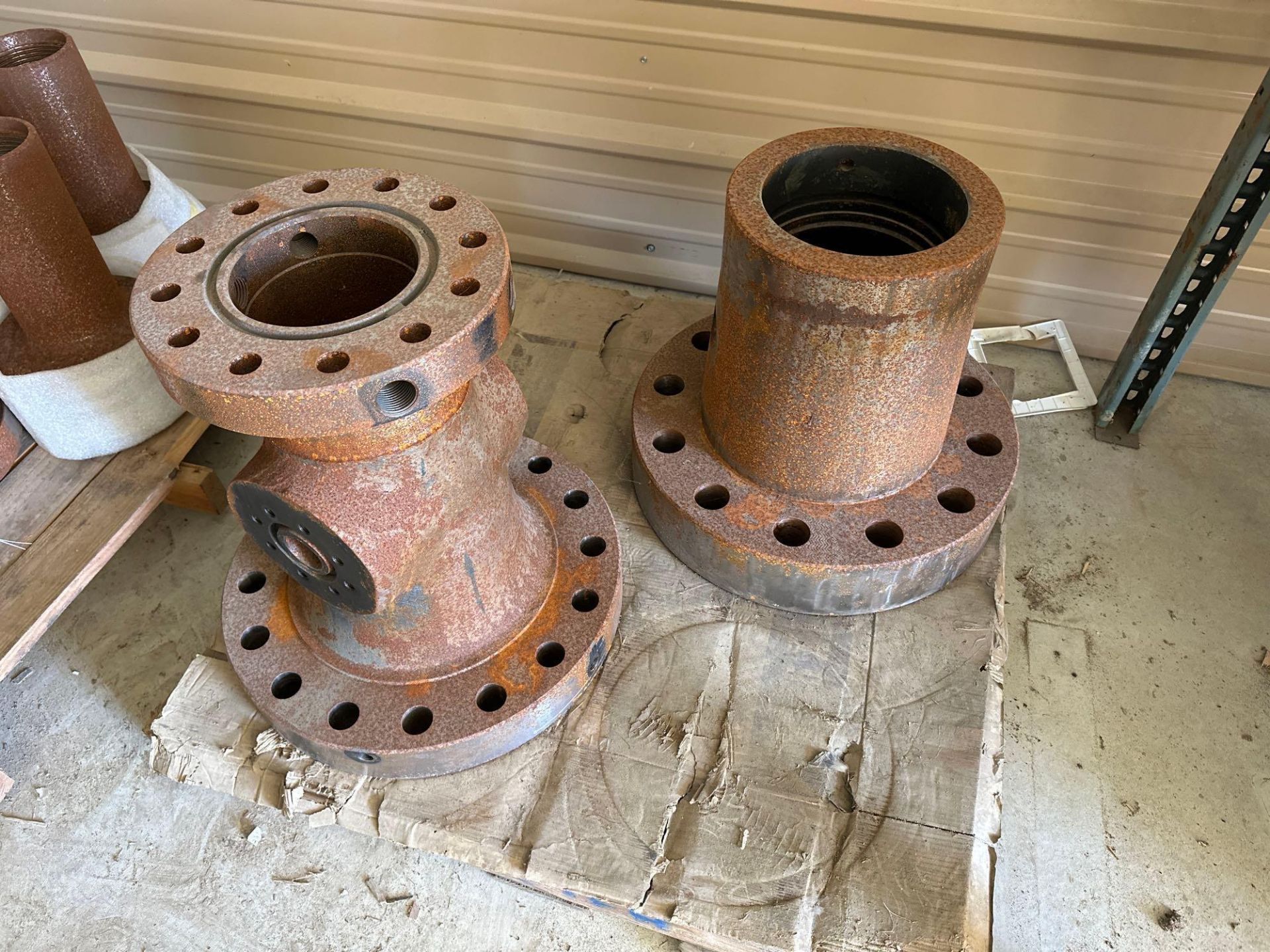 Lot of 2: Heavy Duty Flanges