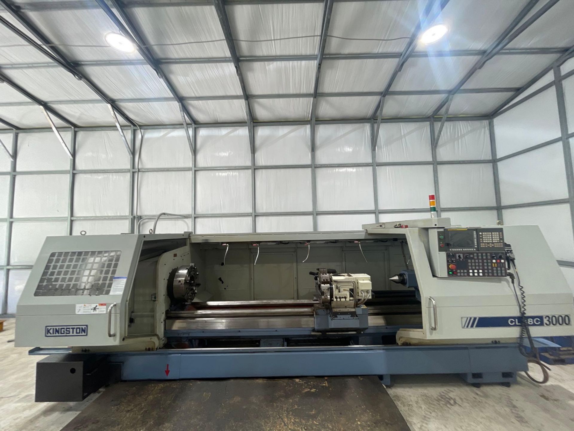 2019, Kingston CNC lathe Model CL38C 3000, S/N 303035 - Image 2 of 51