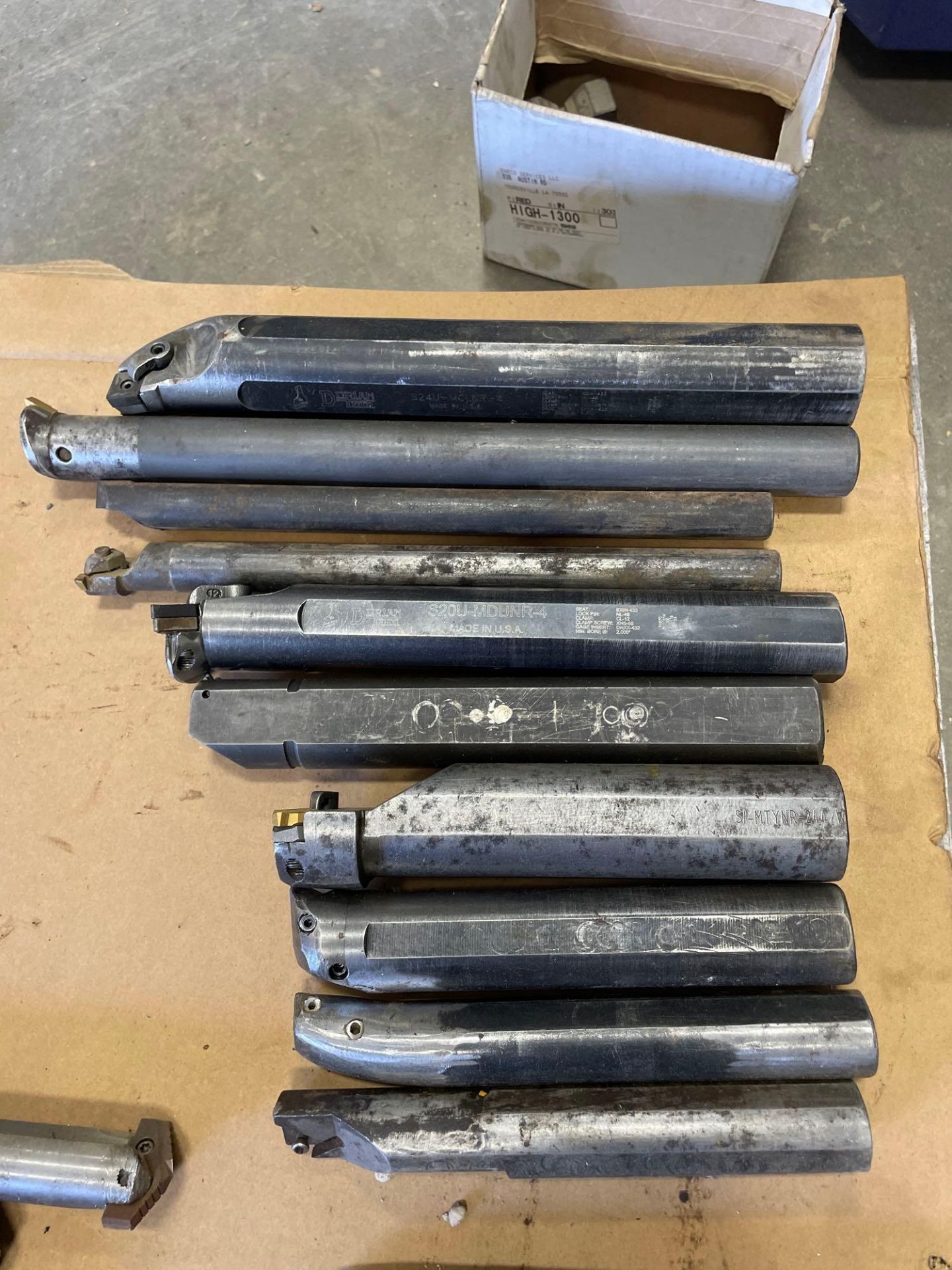 Lot of 8: Assorted Size Boring Bars Ranging from 7” L X 1” Dia to 11” L X 2” Dia - Image 2 of 4