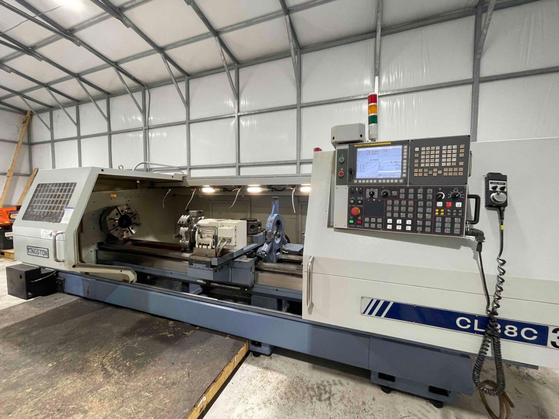 2019, Kingston CNC lathe Model CL38C 3000, S/N 303035 - Image 23 of 51