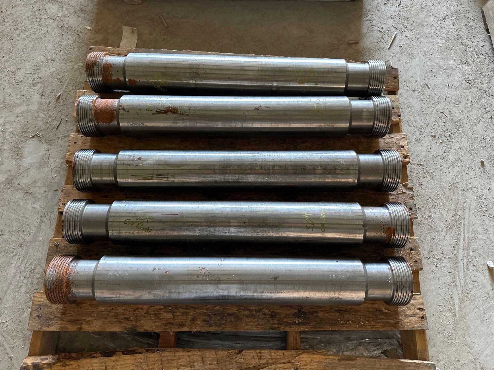 Lot of 5 “WIP” : 36” L P/N 132150P2 A01, 2.06” Bore,
