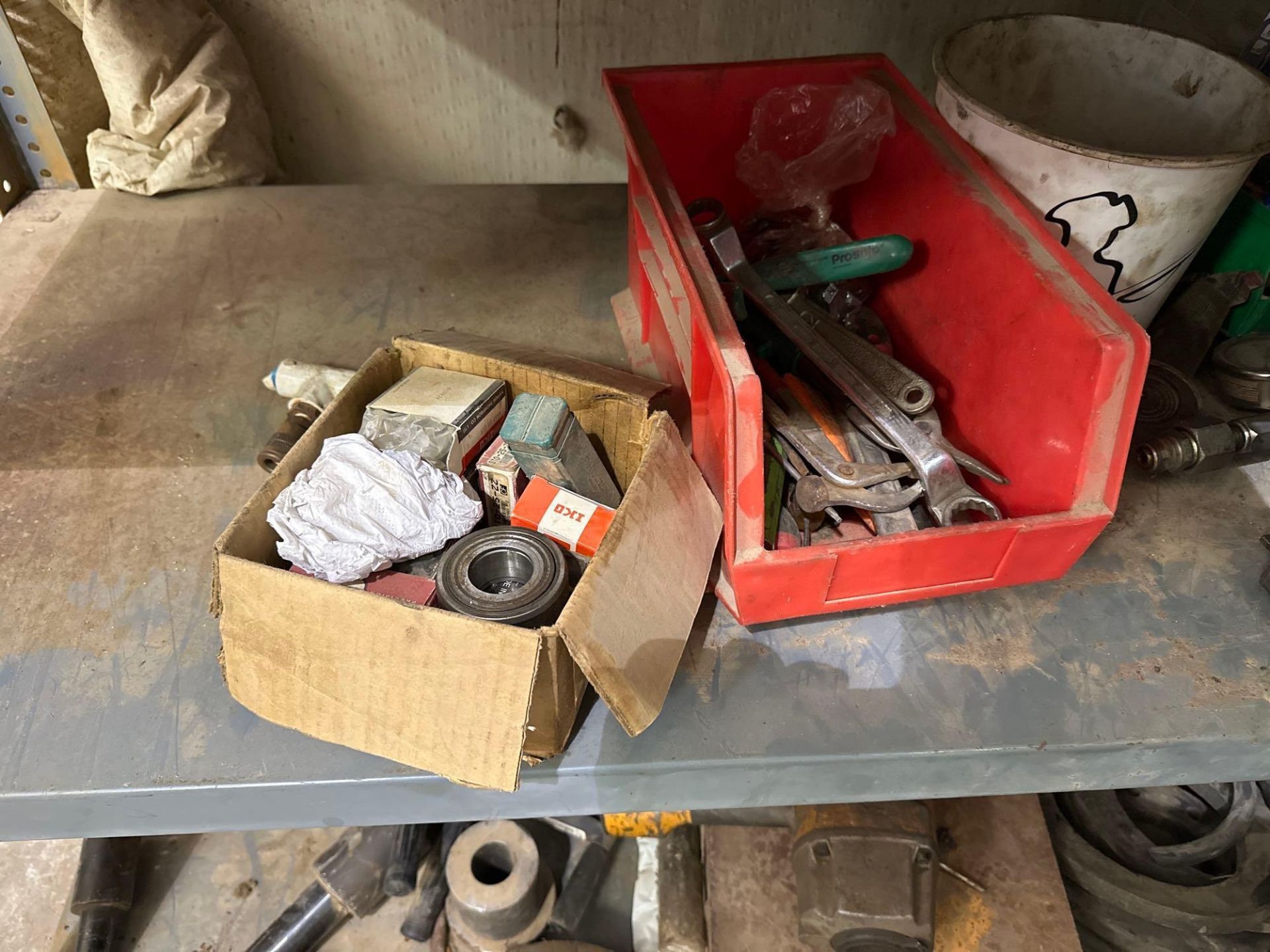 Metal Shelve W/Contents Miscellaneous Items. See photo. - Image 7 of 11