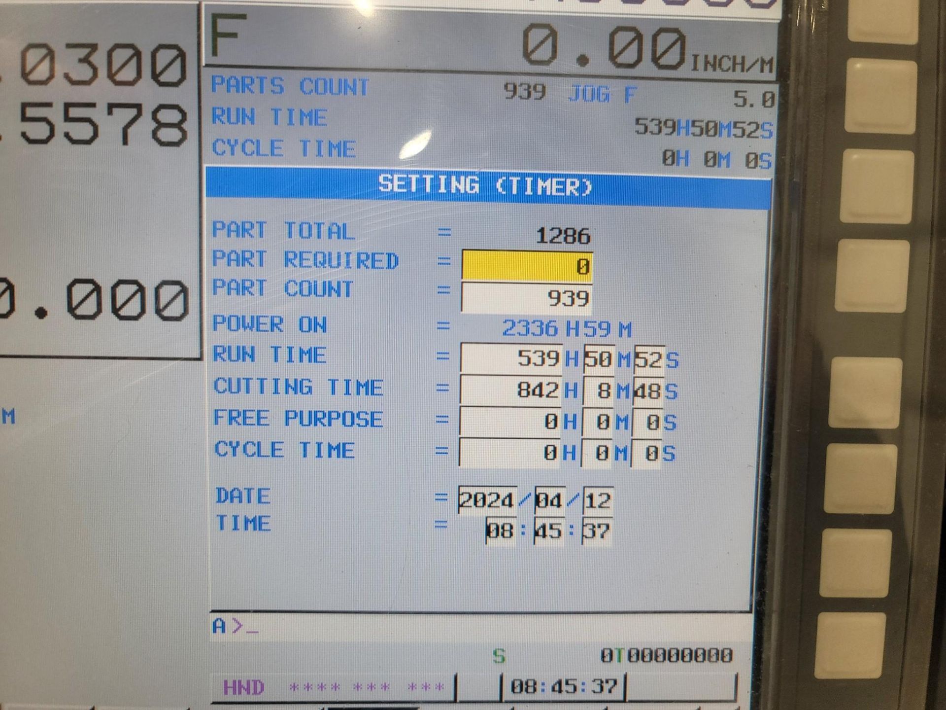 2019, Kingston CNC lathe Model CL38C 3000, S/N 303035 - Image 42 of 51