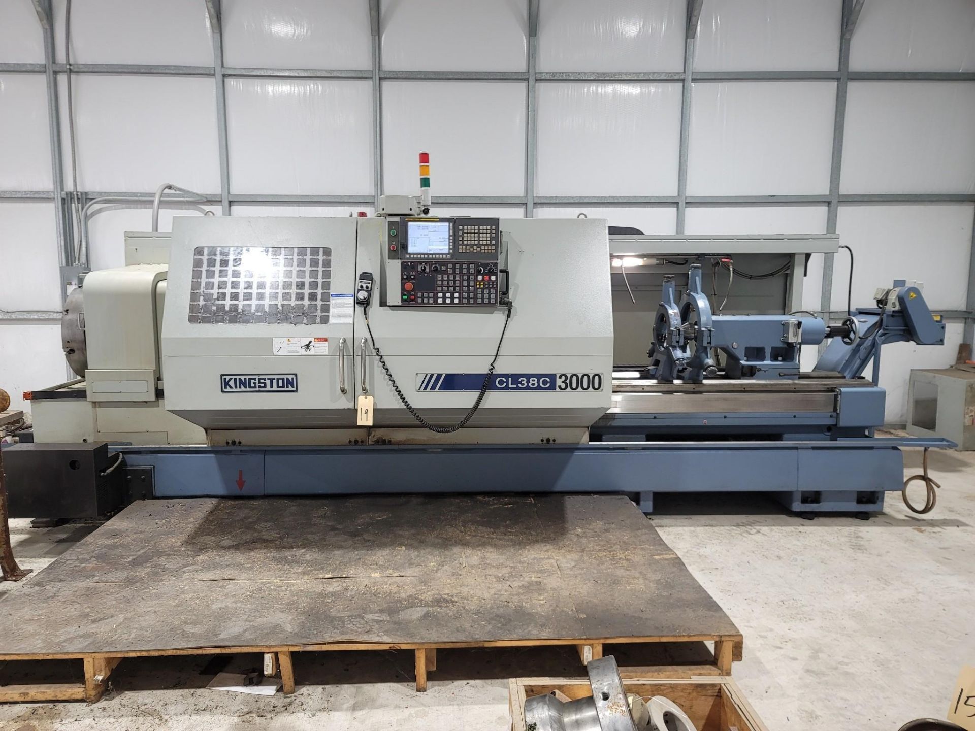 2019, Kingston CNC lathe Model CL38C 3000, S/N 303035 - Image 5 of 51