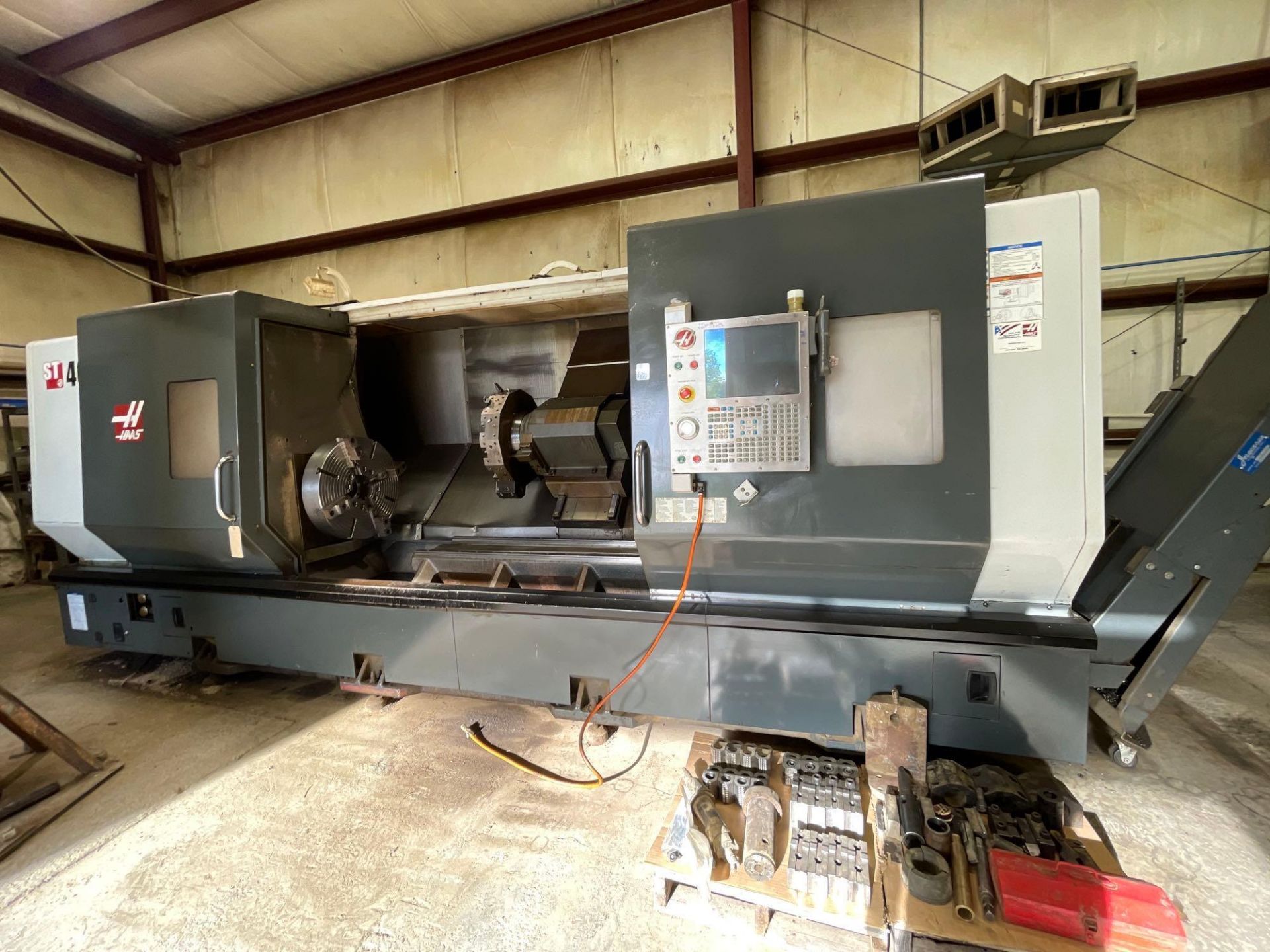 2011, Haas St 40L CNC Lathe - Image 8 of 49