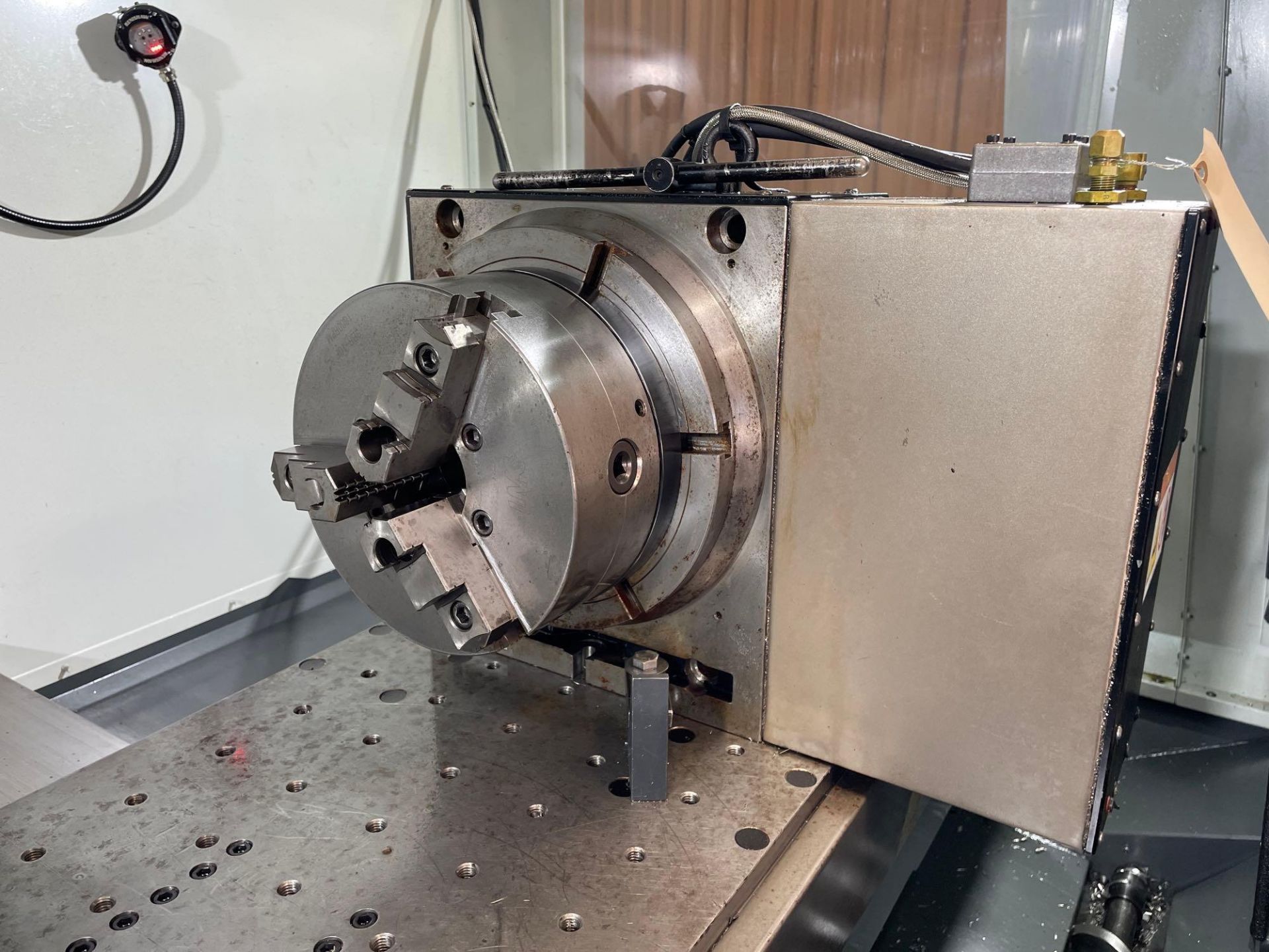 Haas 4th Axis with 10” LMC 3 Jaw Chuck for Haas