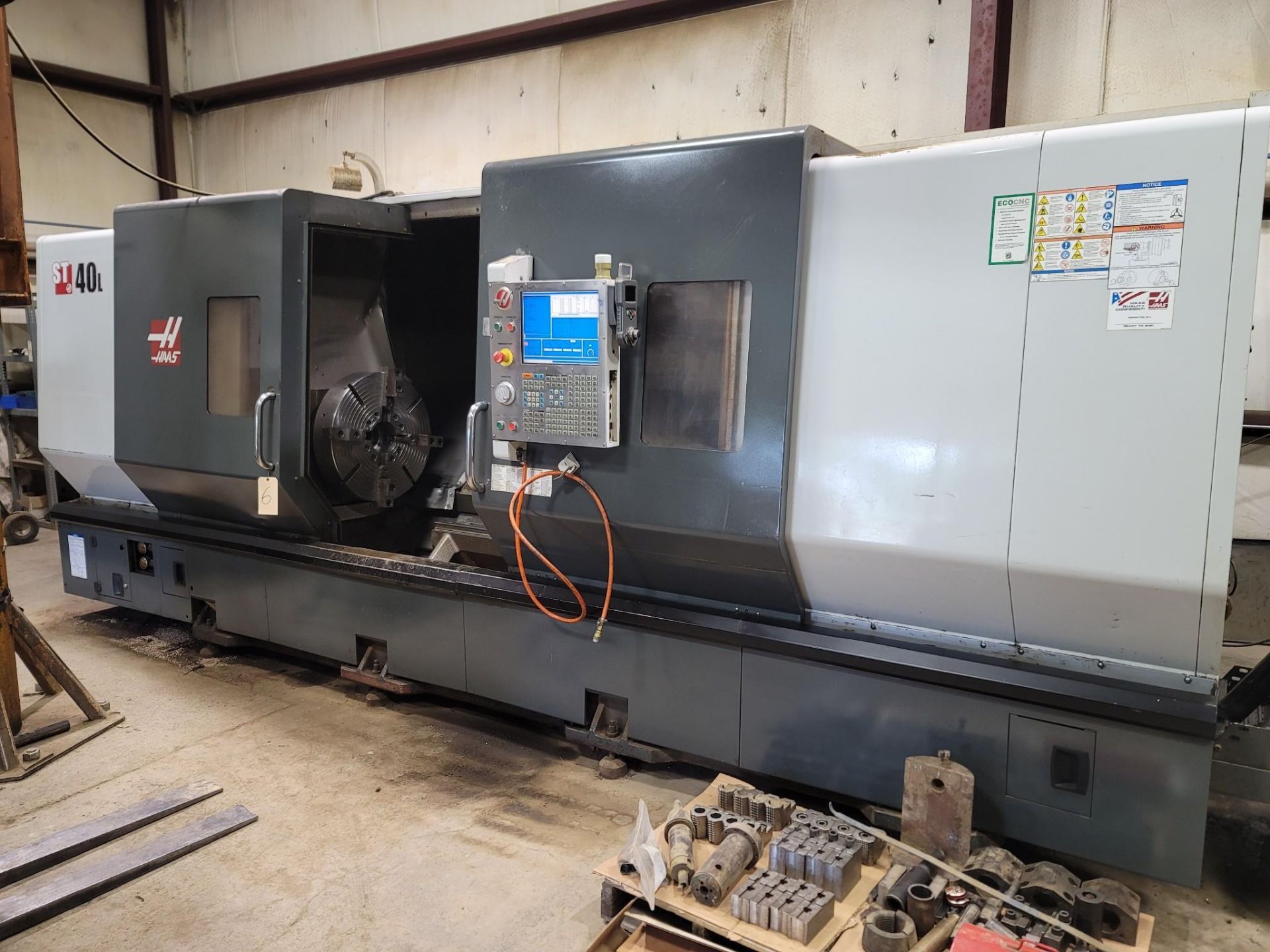 2011, Haas St 40L CNC Lathe