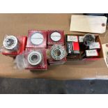 Lot of Bearings Assorted Sizes and Brands. See photo.