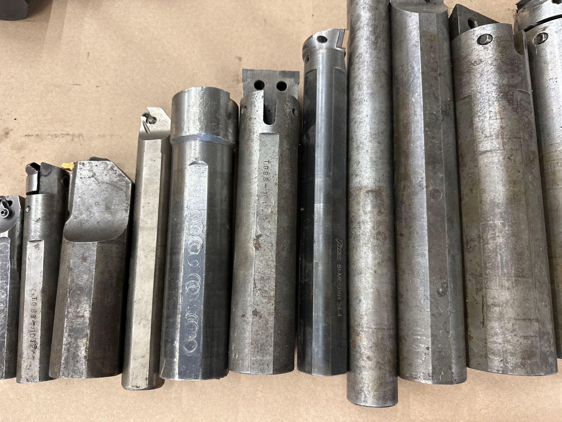 Lot of 10 Assorted Indexable Boring Bars Ranging From: 1” X 5 1/2” To 2 1/2” X 19 3/4” - Image 4 of 6