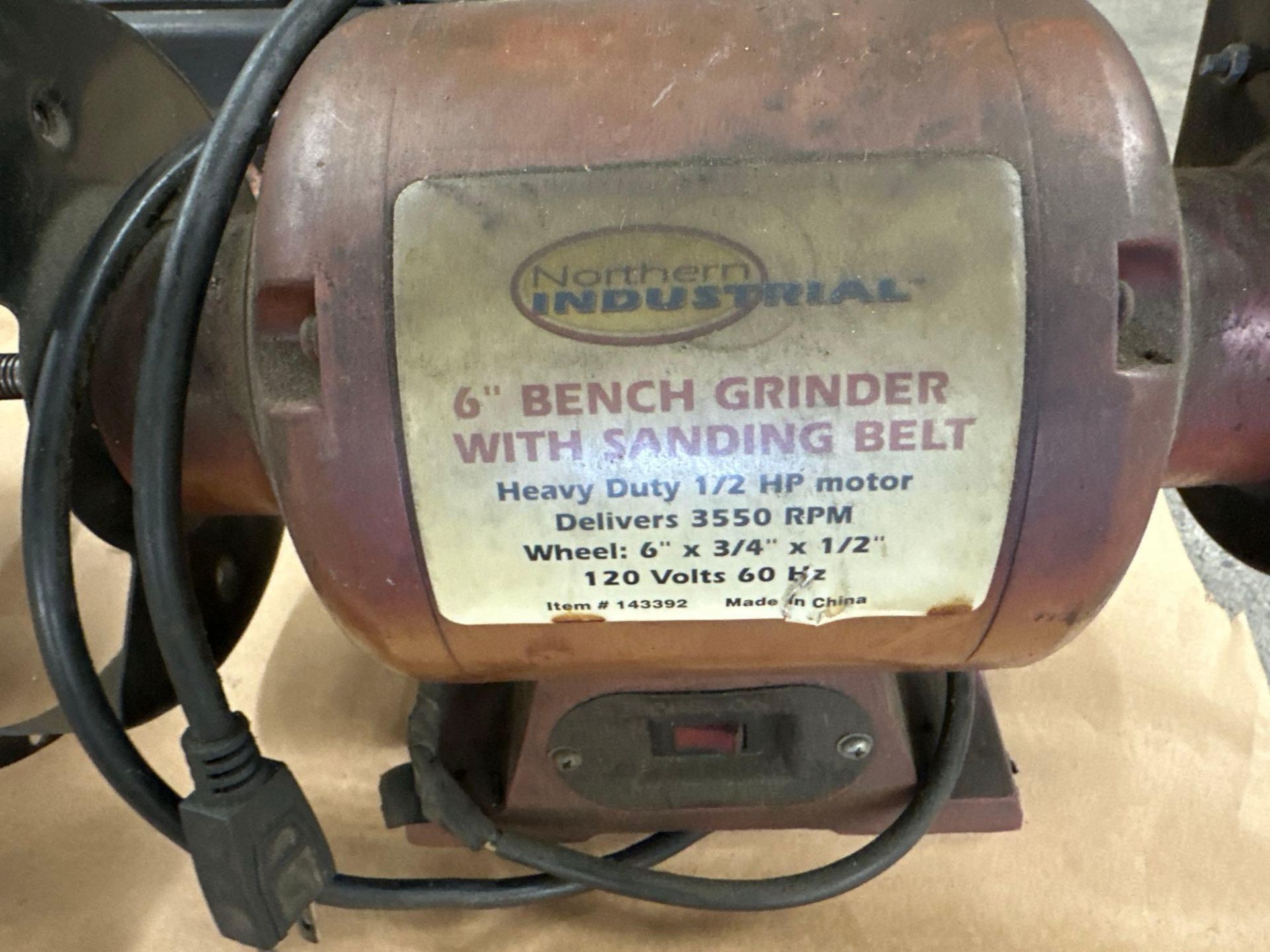 6” North Industrial with Sanding Belt, S/N 143392 - Image 5 of 5