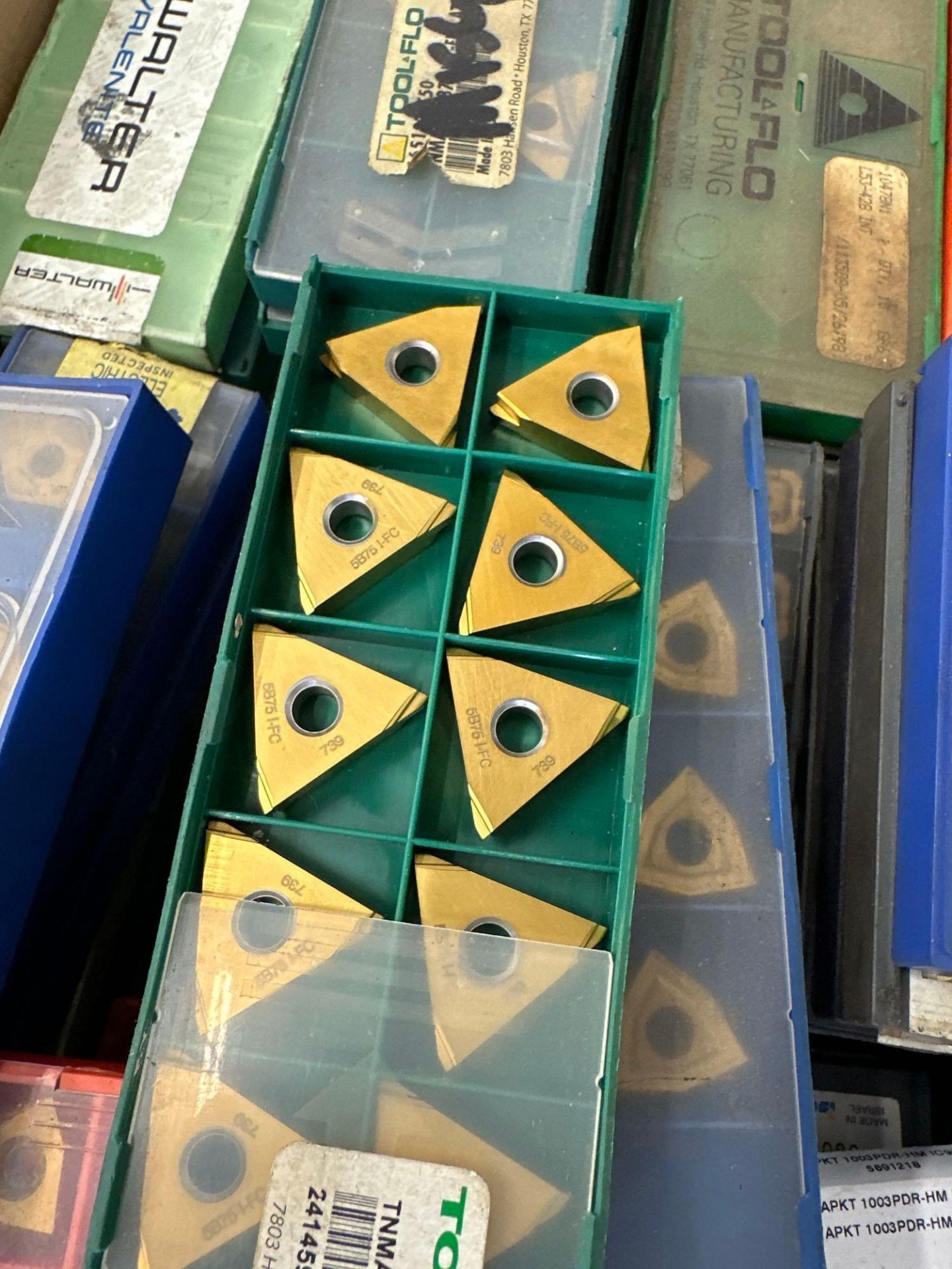 Lot of New Assorted Size and Shape Inserts: Carbide, Low Carbon Steel, Inconel and Different Grades - Image 16 of 18