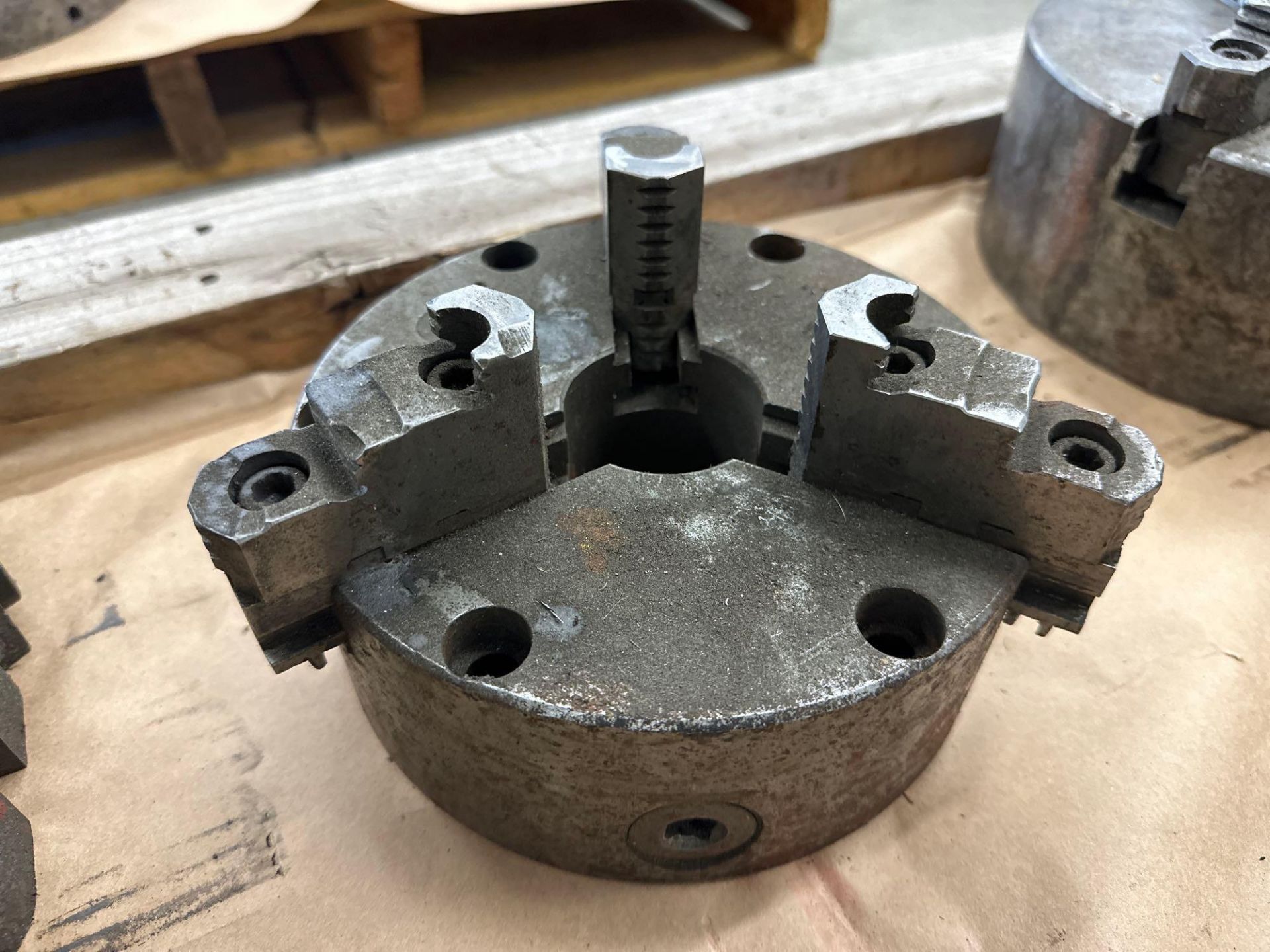 8” 3 Jaw Chuck with 2” Thru Hole - Image 2 of 3
